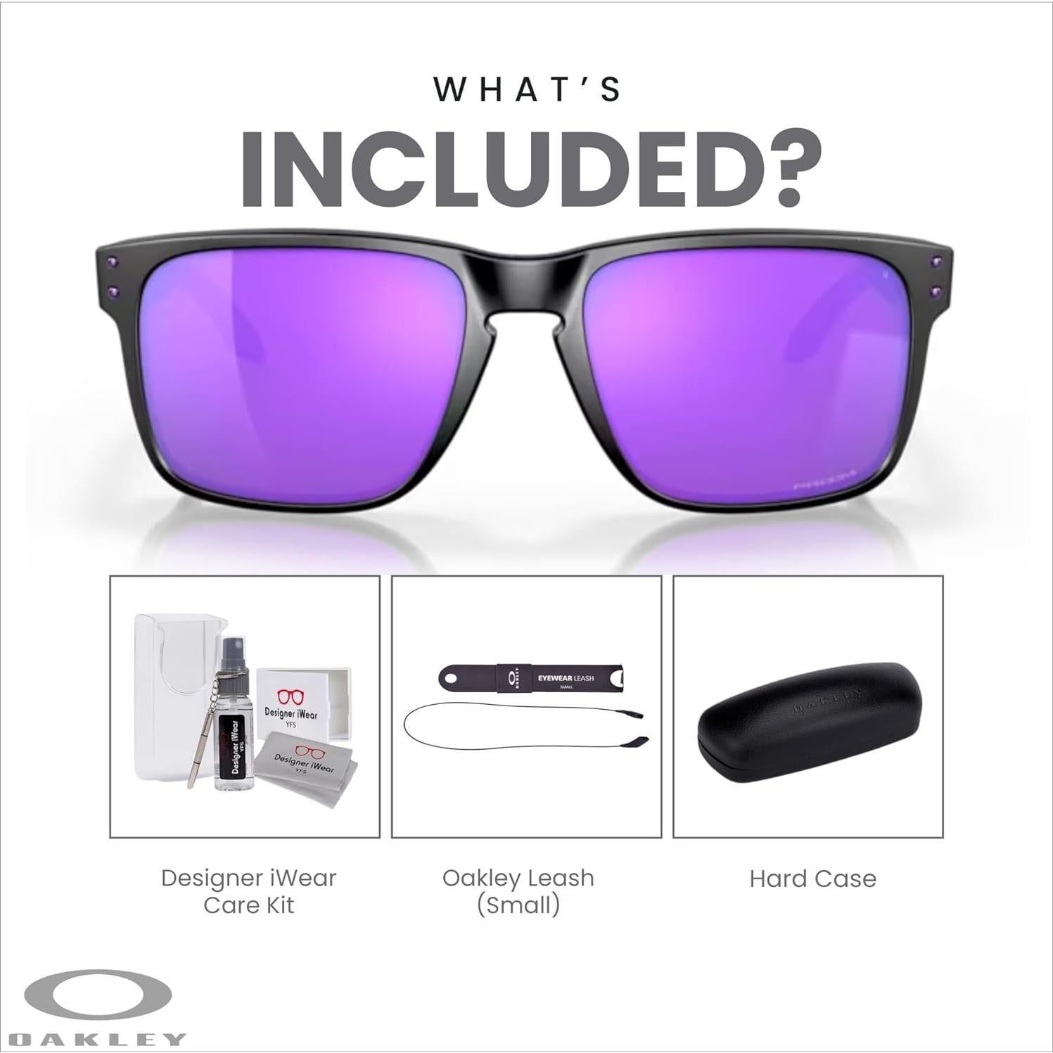 Gafas de sol Oakley Holbrook XL para hombres + Kit de cuidado