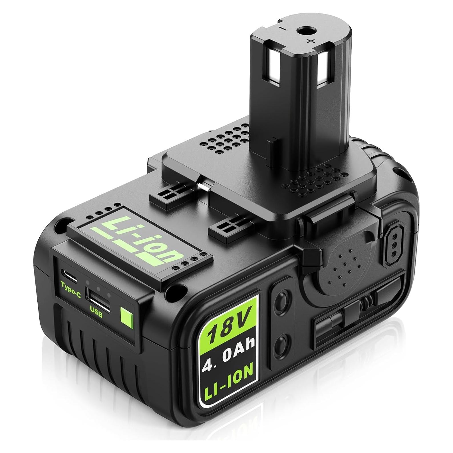 Batería de Reemplazo Abeden 18V para Herramientas Ryobi ONE+