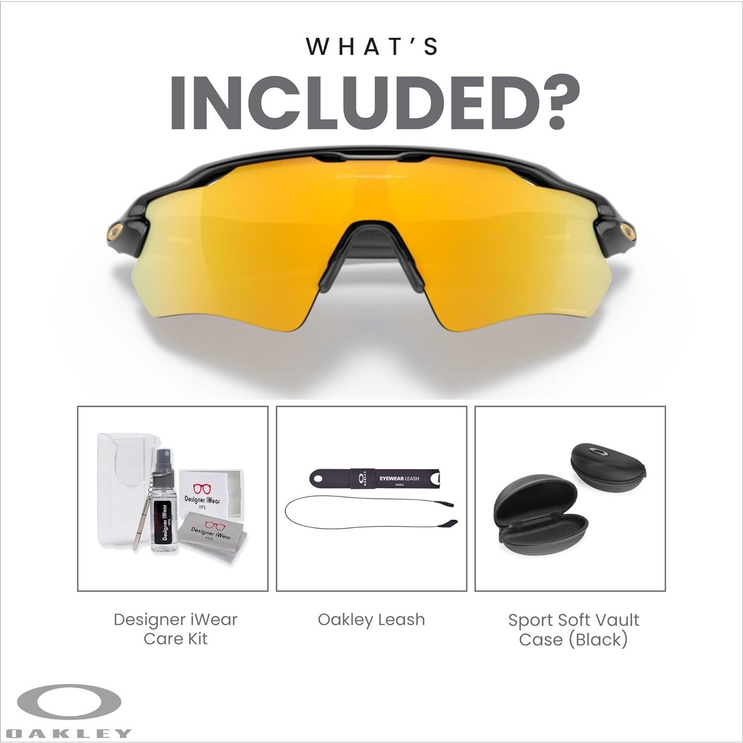Gafas de sol Oakley Radar EV Path 9208C9 Negro Prizm 24k