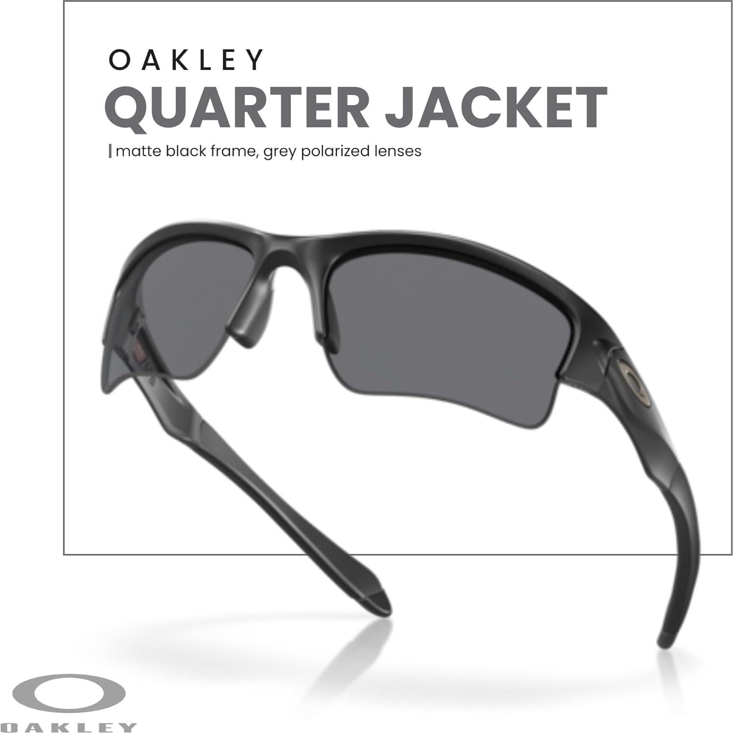 Gafas de sol Oakley Quarter Jacket para jóvenes + Kit iWear
