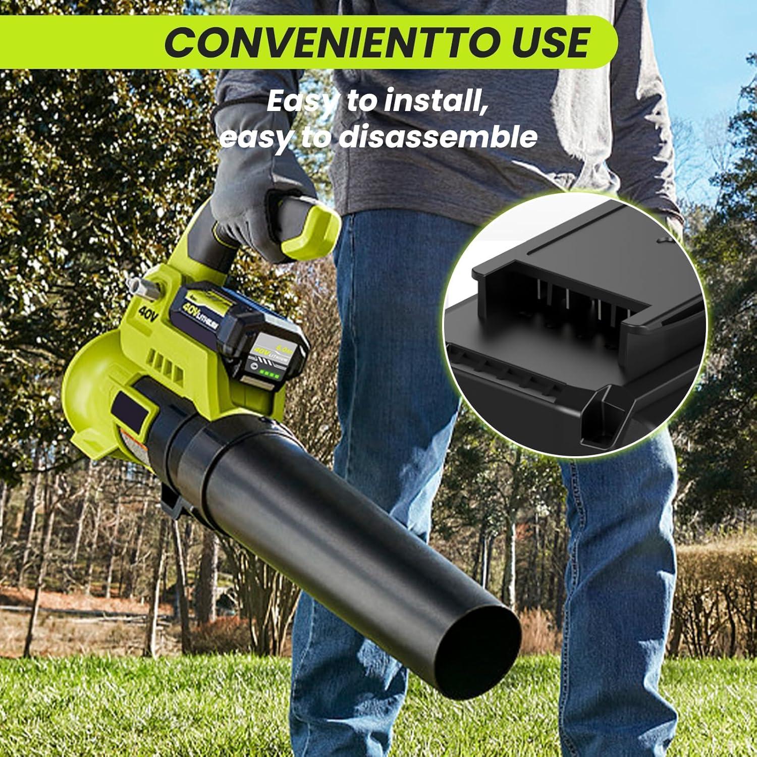 2 Baterías de Litio 40V 6000mAh Ryobi OP40601 Verde
