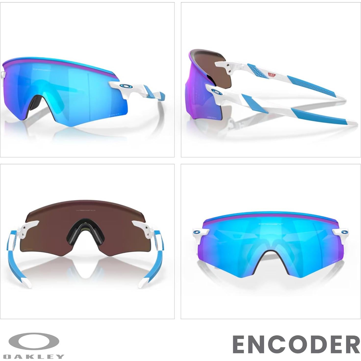 Gafas de sol Oakley Encoder OO9471 con lentes Prizm Zafiro