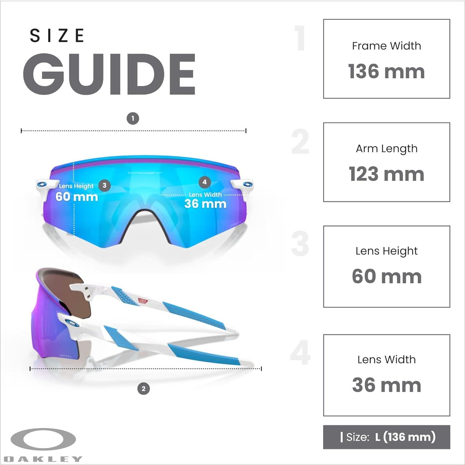 Gafas de sol Oakley Encoder OO9471 con lentes Prizm Zafiro