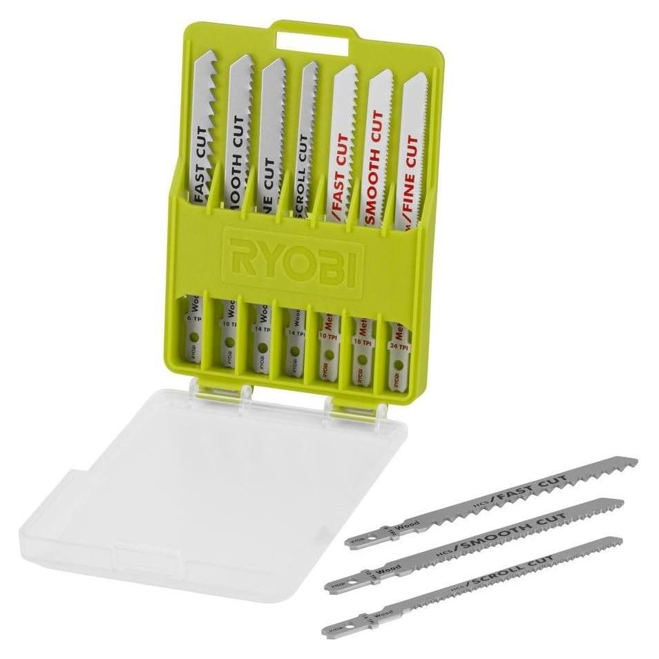 Kit de hojas de sierra de vaivén Ryobi A14AK10 - 10 piezas