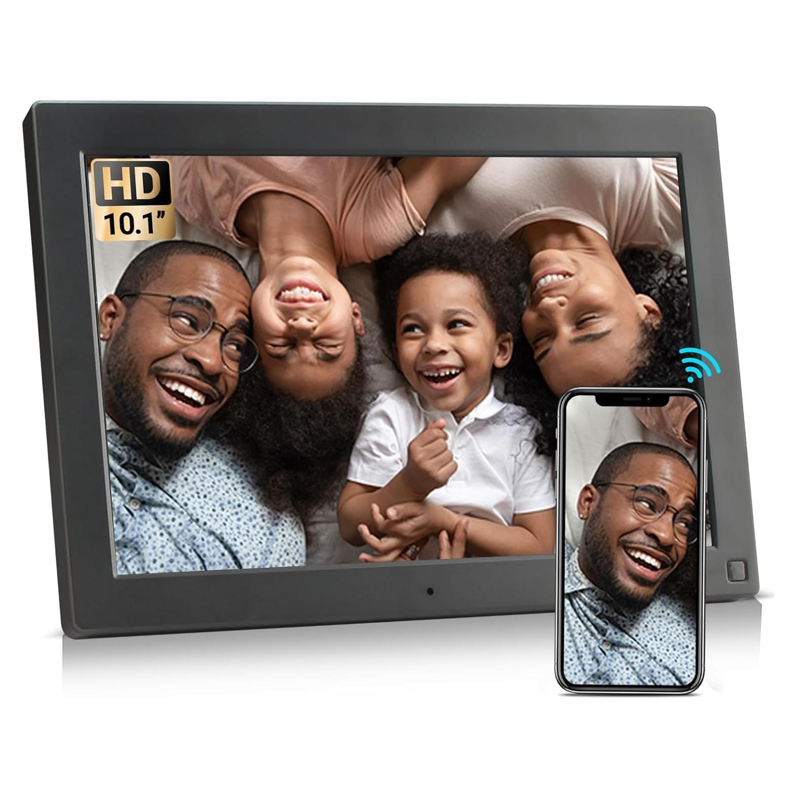 Marco de Fotos Digital BSIMB 10.1" HD WiFi 32GB Negro