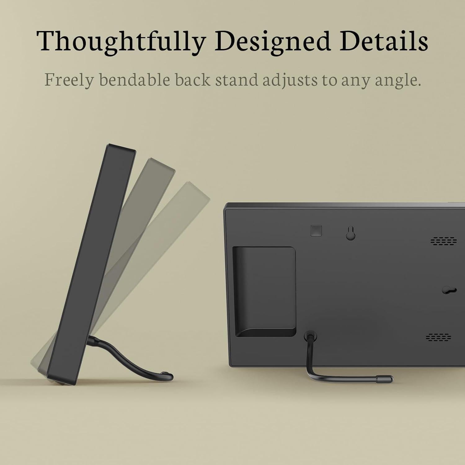 Marco de Fotos Digital BSIMB 10.1" HD WiFi 32GB Negro