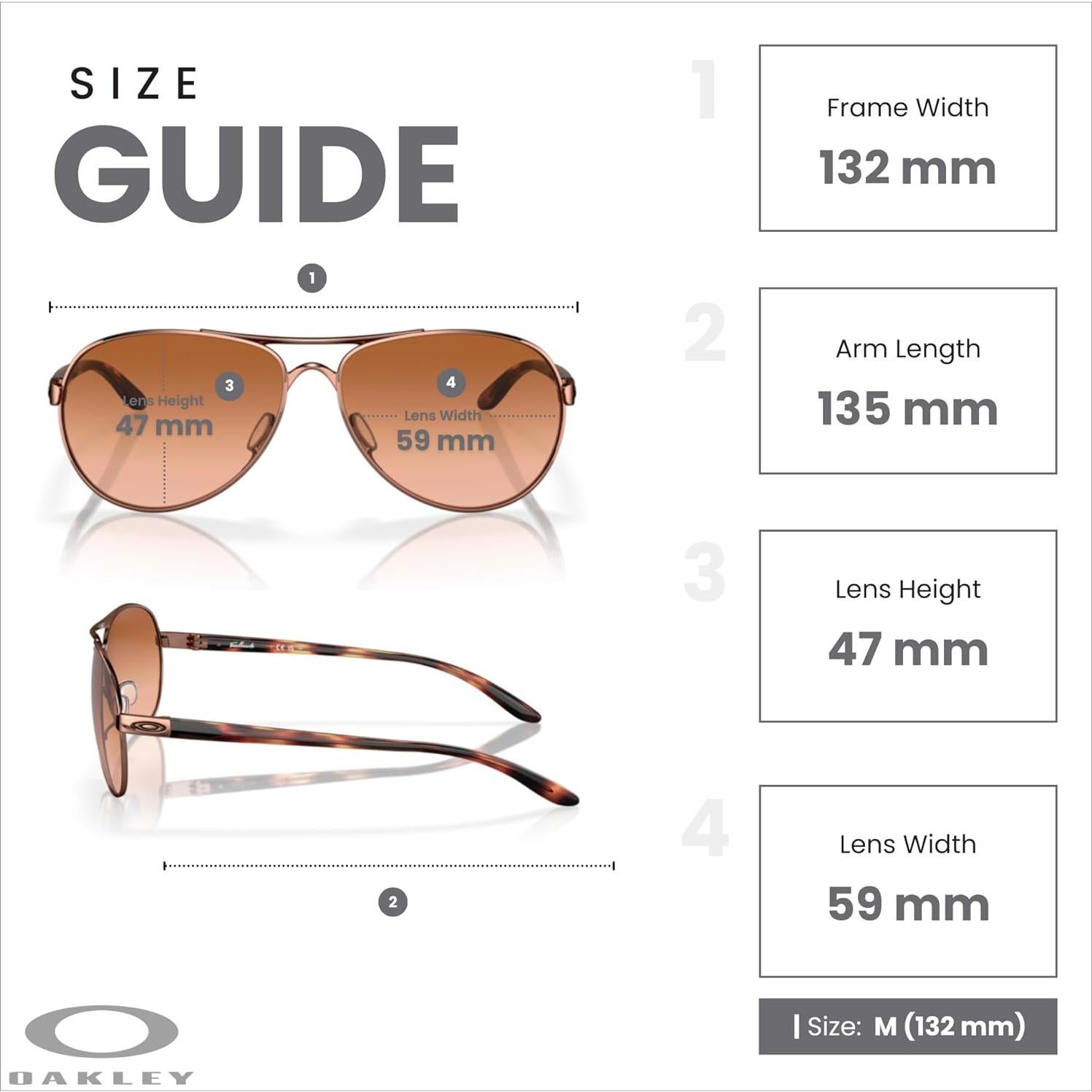Gafas de sol Oakley Feedback para mujeres + Kit de cuidado
