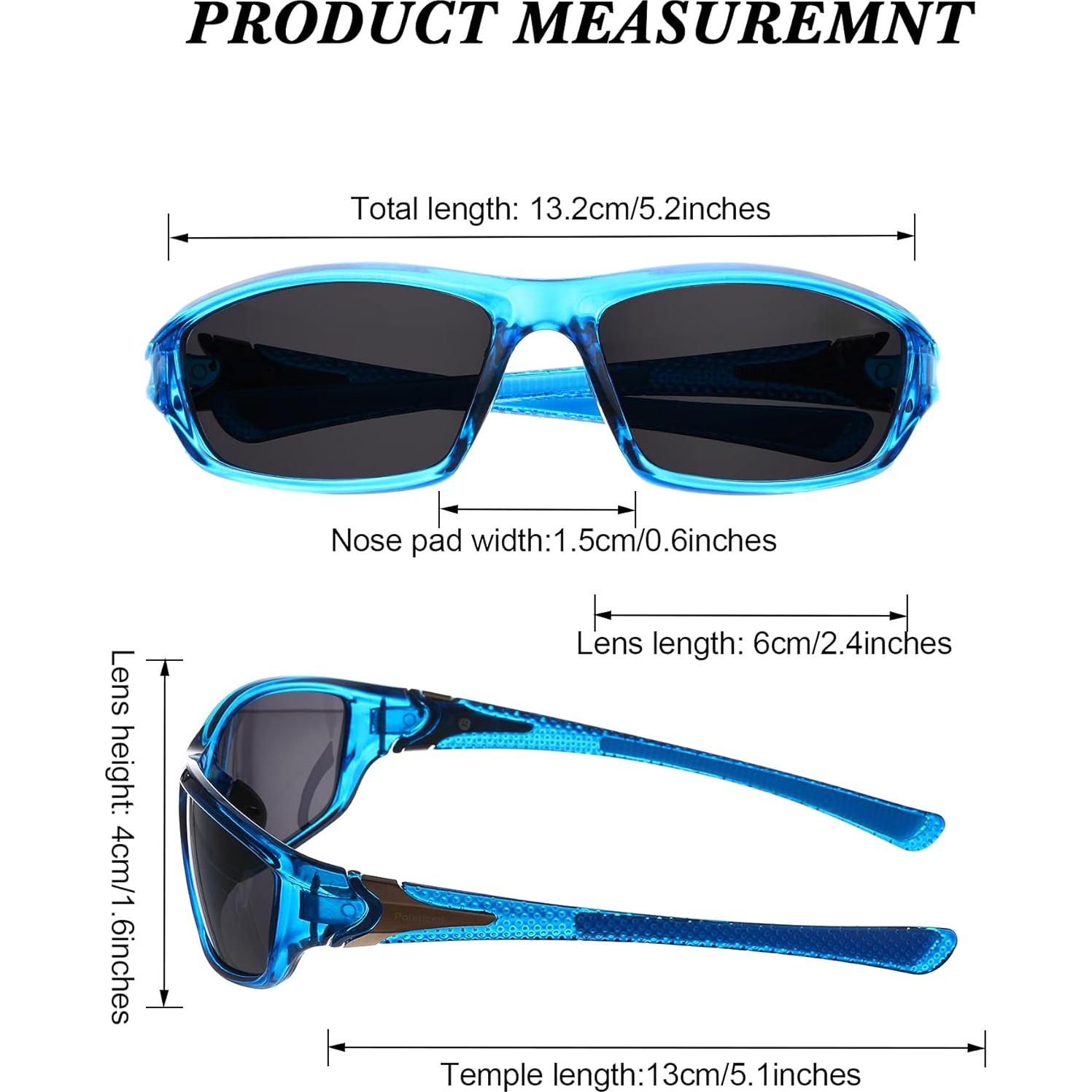 Gafas de Sol Deportivas Frienda 6 Paquetes Polarizadas