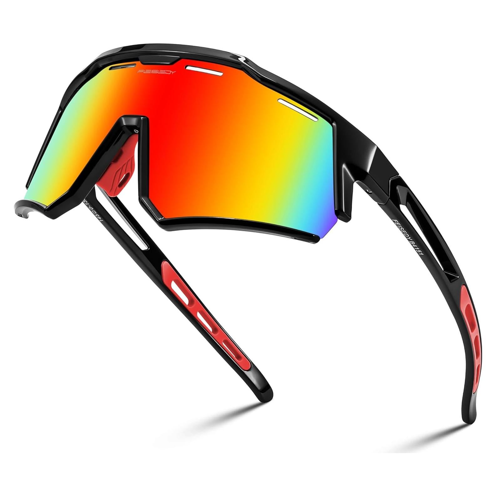 Gafas de sol deportivas FEISEDY TR90 polarizadas 150mm