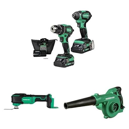 Kit Combo Metabo HPT 18V: Driver Drill y Impact Driver