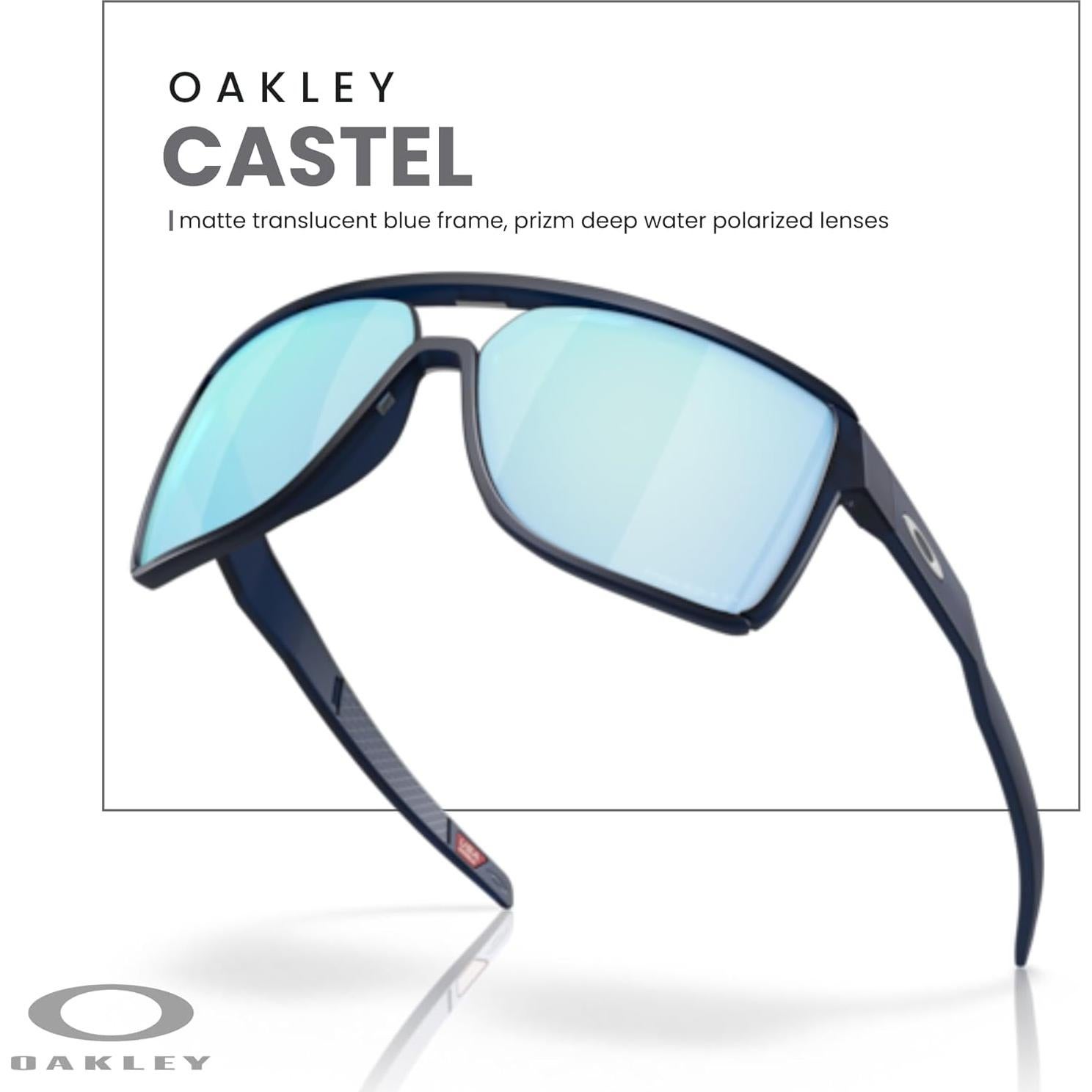 Gafas de sol Oakley Castel OO9147 con correa y kit