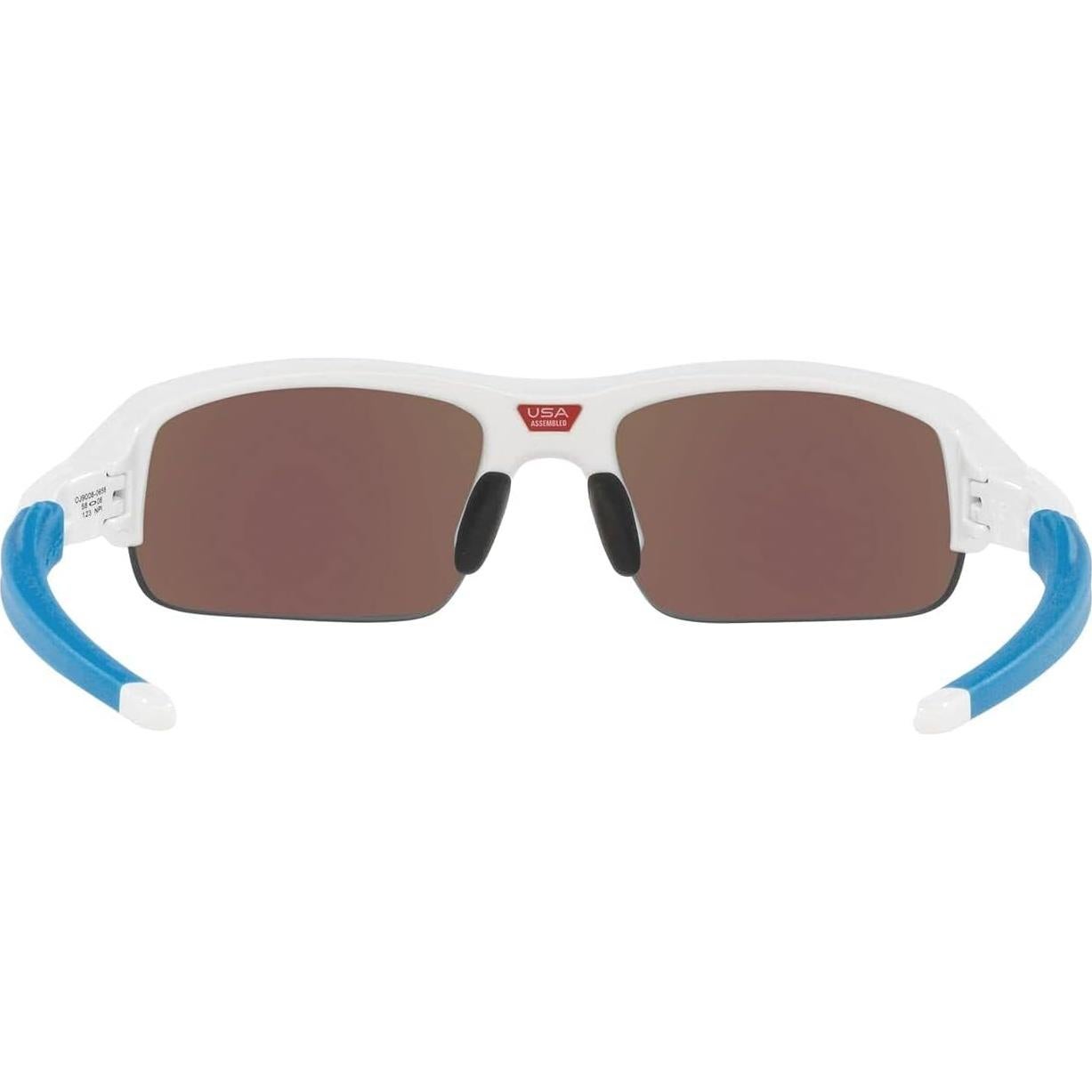 Gafas de sol Oakley OJ9008 Flak XXS, Blanco Prizm Zafiro 58mm