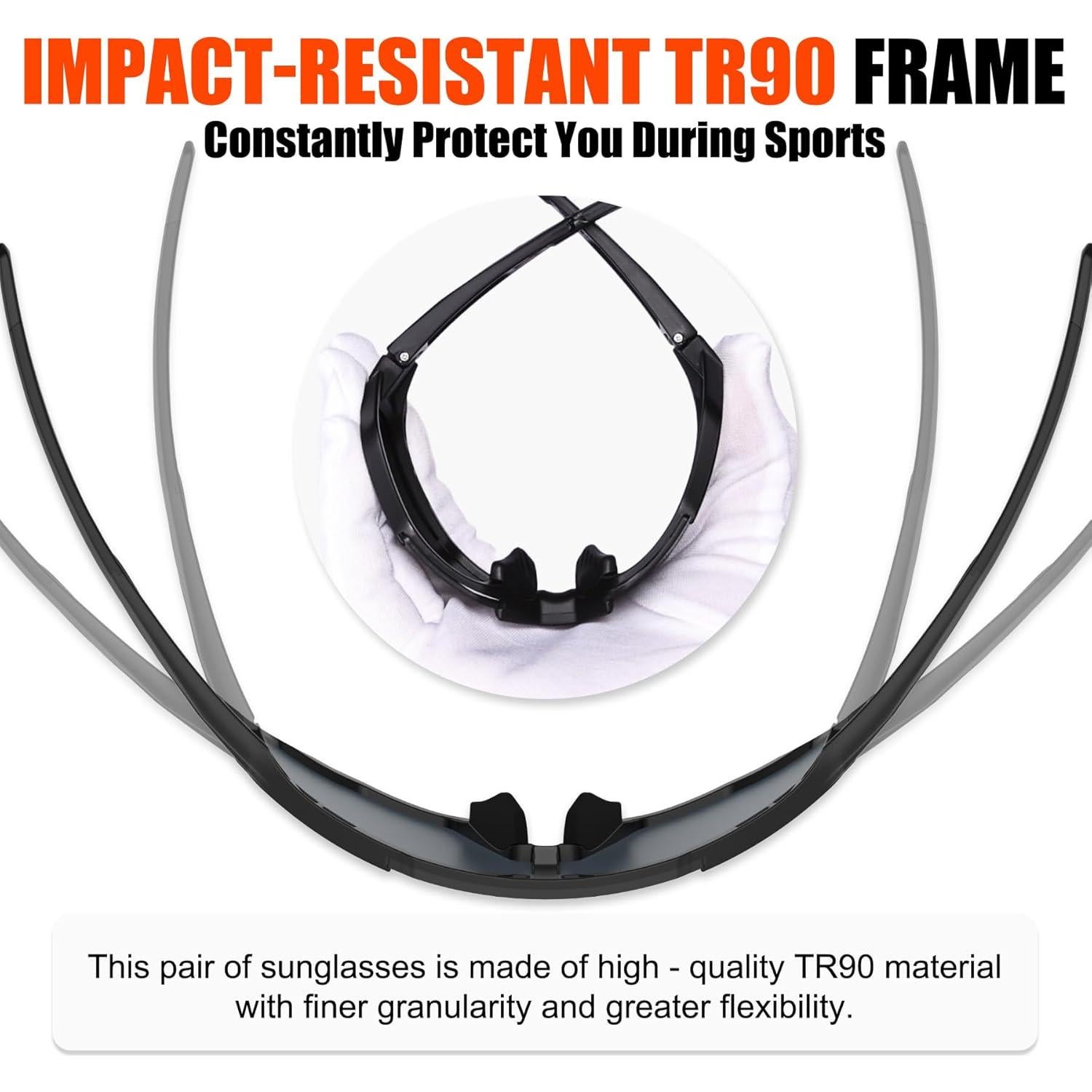 Gafas de Sol X-TIGER Polarizadas 5 Lentes Intercambiables