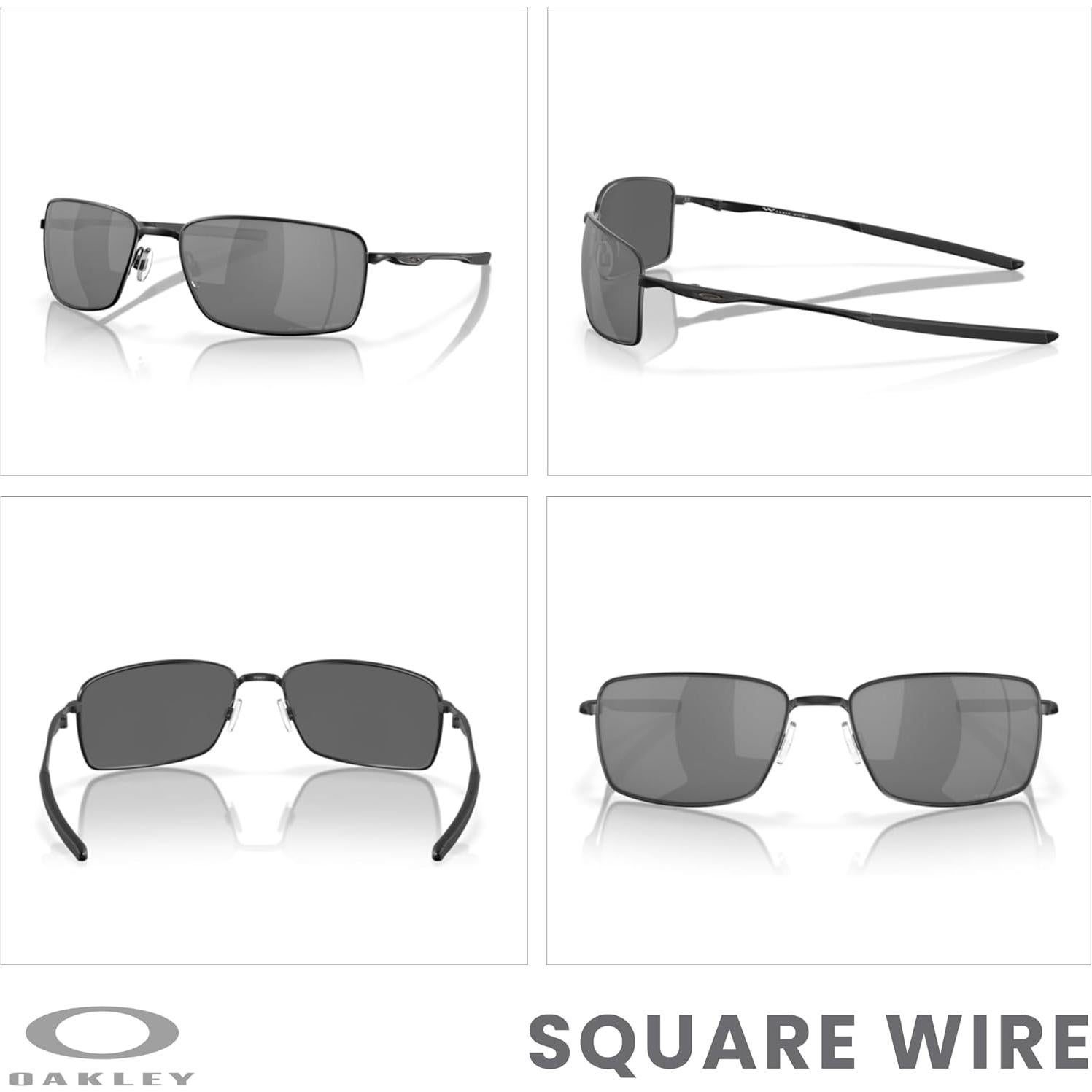 Gafas de sol Oakley Square Wire + Correa + Kit de cuidado