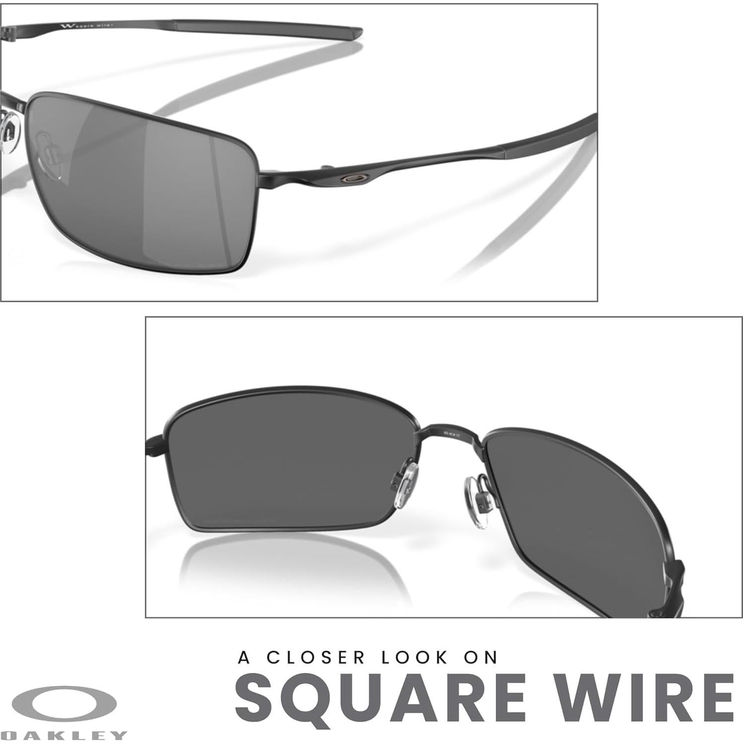 Gafas de sol Oakley Square Wire + Correa + Kit de cuidado