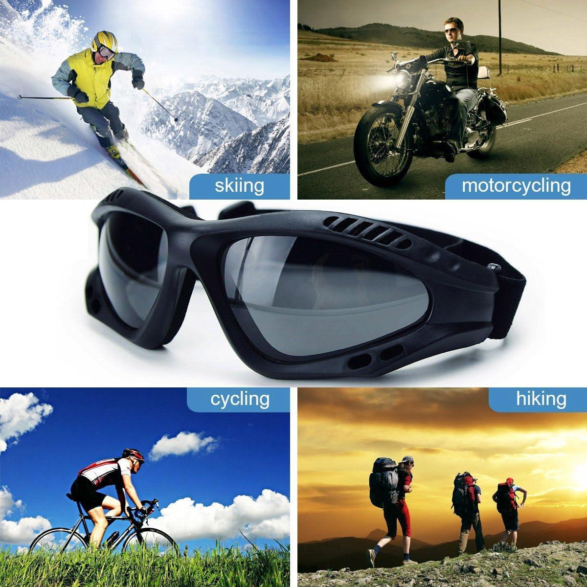 Gafas de Motocicleta Viriber UV 400 Antivaho Ajustables