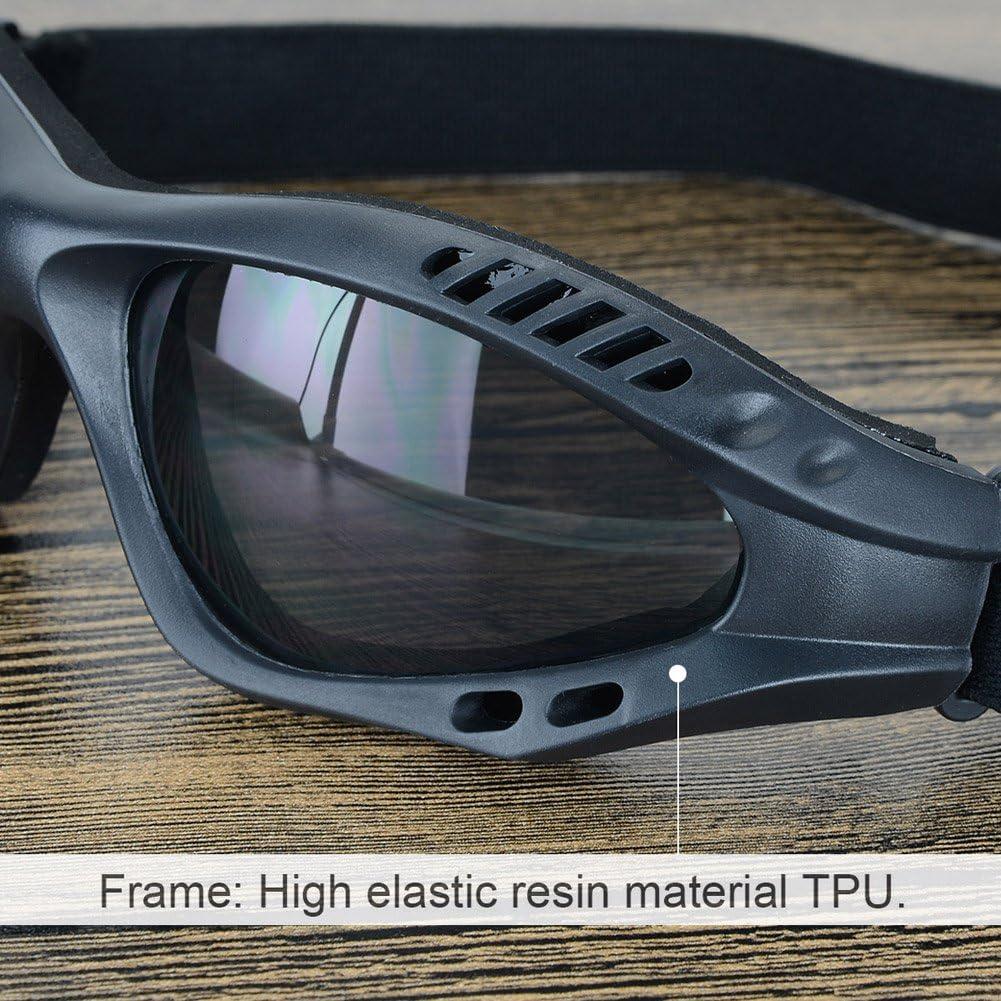 Gafas de Motocicleta Viriber UV 400 Antivaho Ajustables