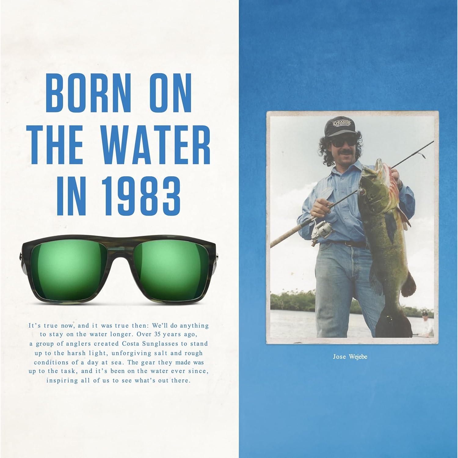 Gafas de sol Costa Del Mar Tuna Alley 62mm polarizadas