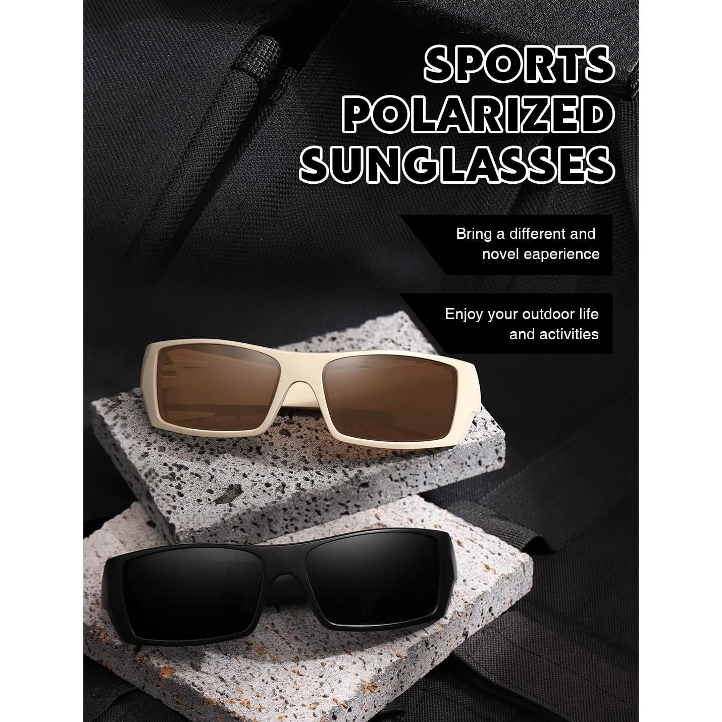 Gafas de Sol Polarizadas TIANYESY Retro Unisex 35.6mm