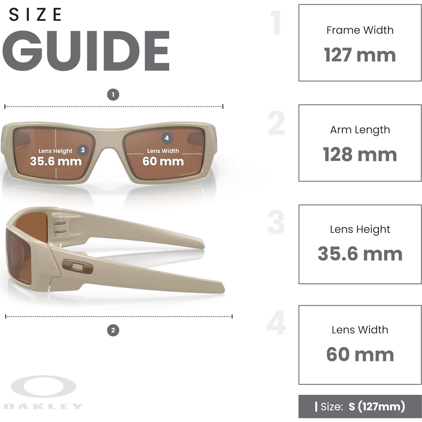 Gafas de sol Oakley Gascan para hombres + Kit de cuidado