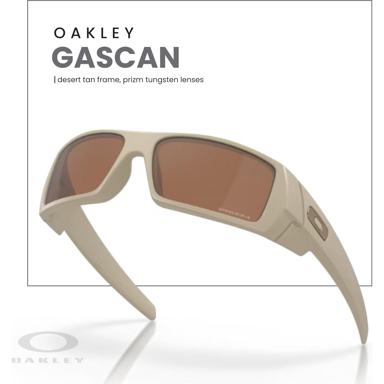Gafas de sol Oakley Gascan para hombres + Kit de cuidado