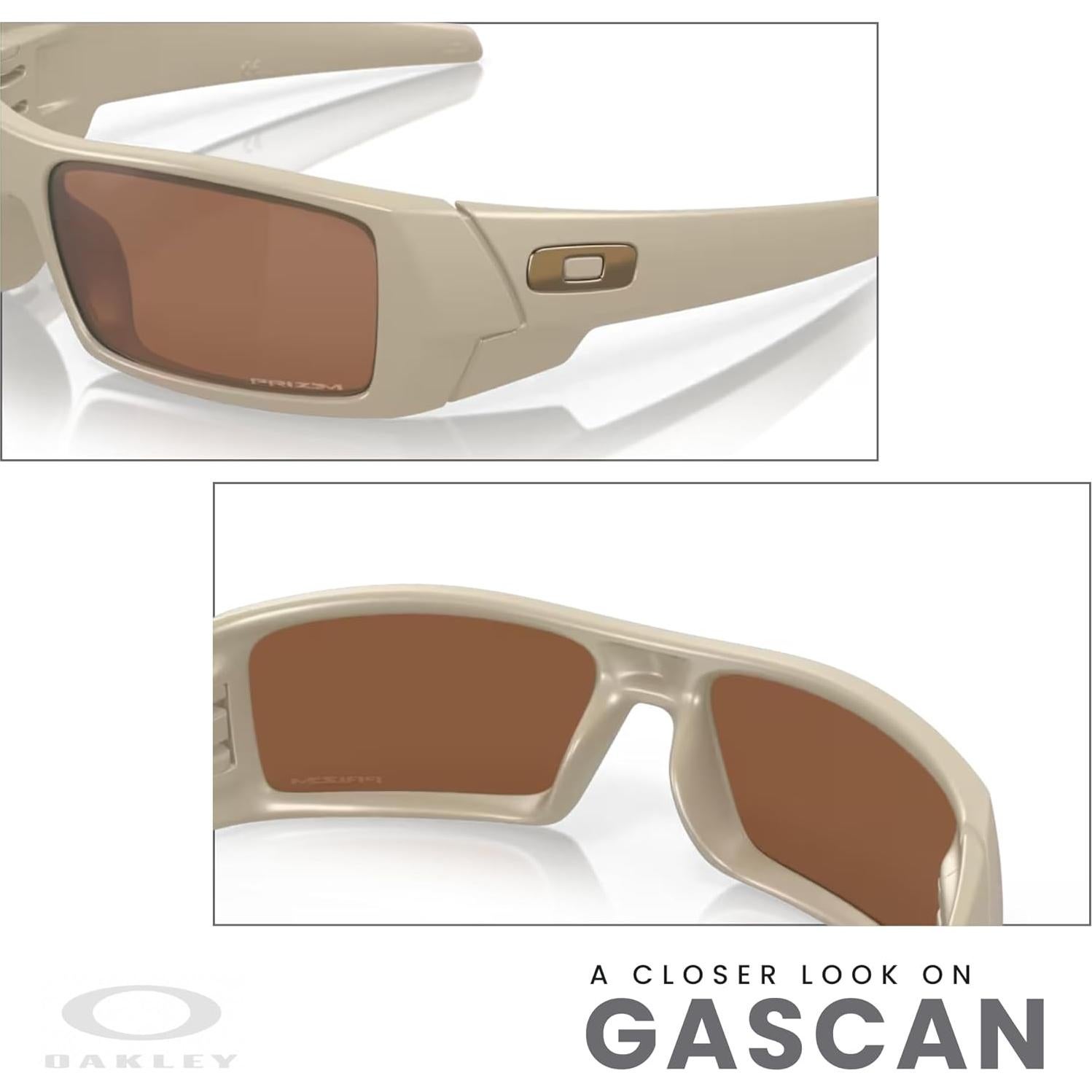 Gafas de sol Oakley Gascan para hombres + Kit de cuidado