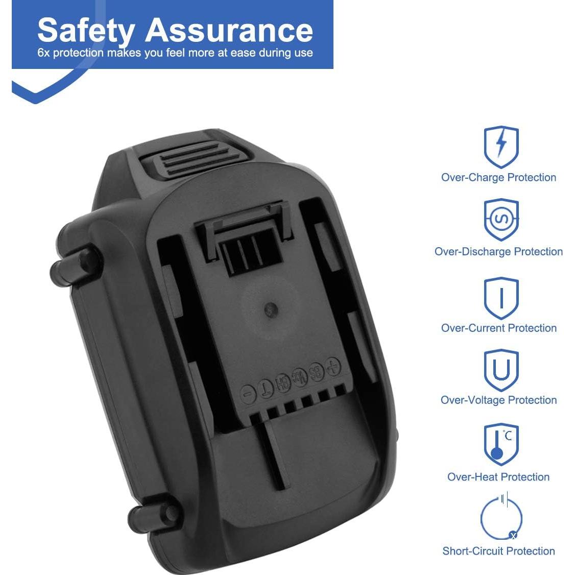 Batería de Litio Exmate 2500mAh 20V Compatible Worx