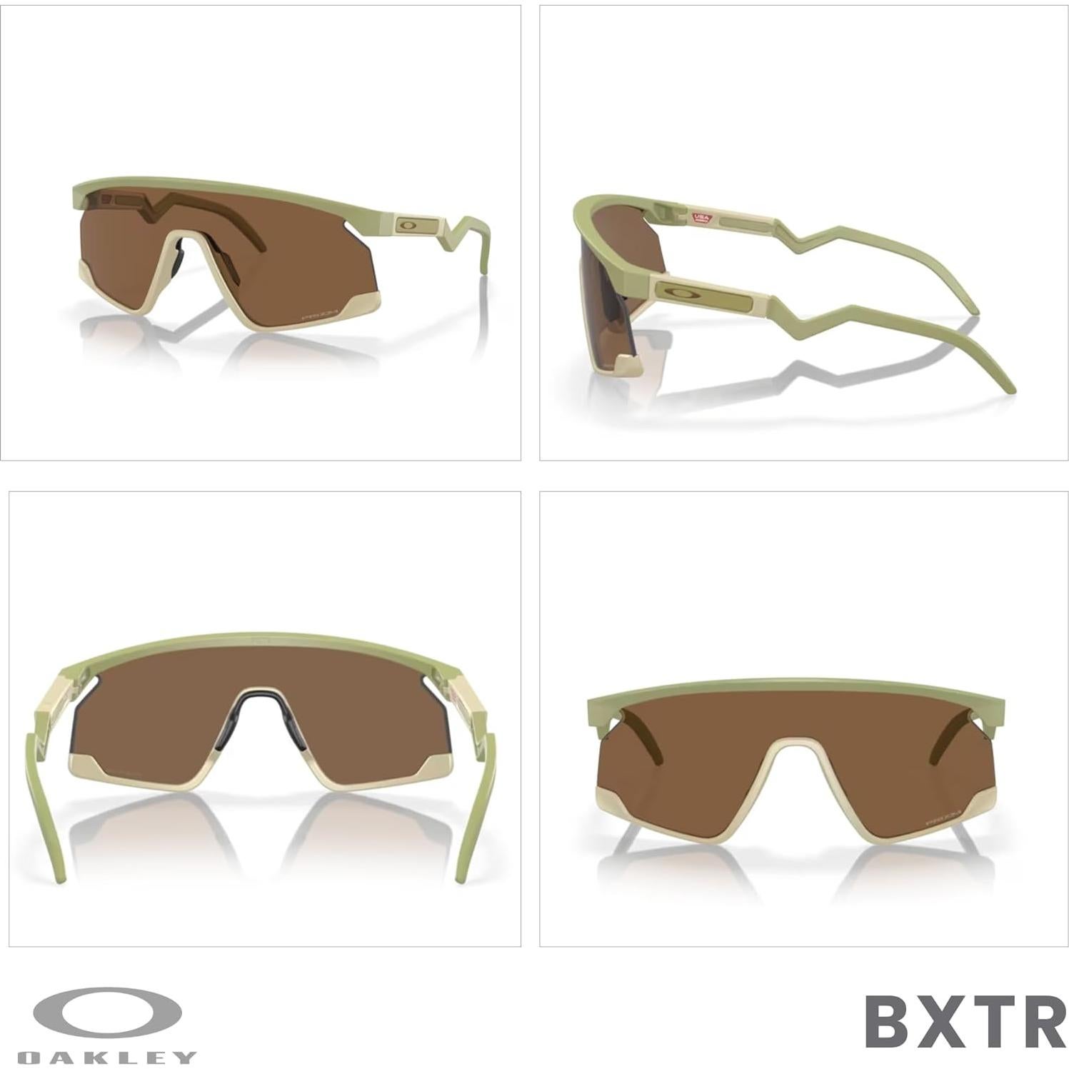 Gafas de sol Oakley BXTR OO9280 Unisex Verde Mate