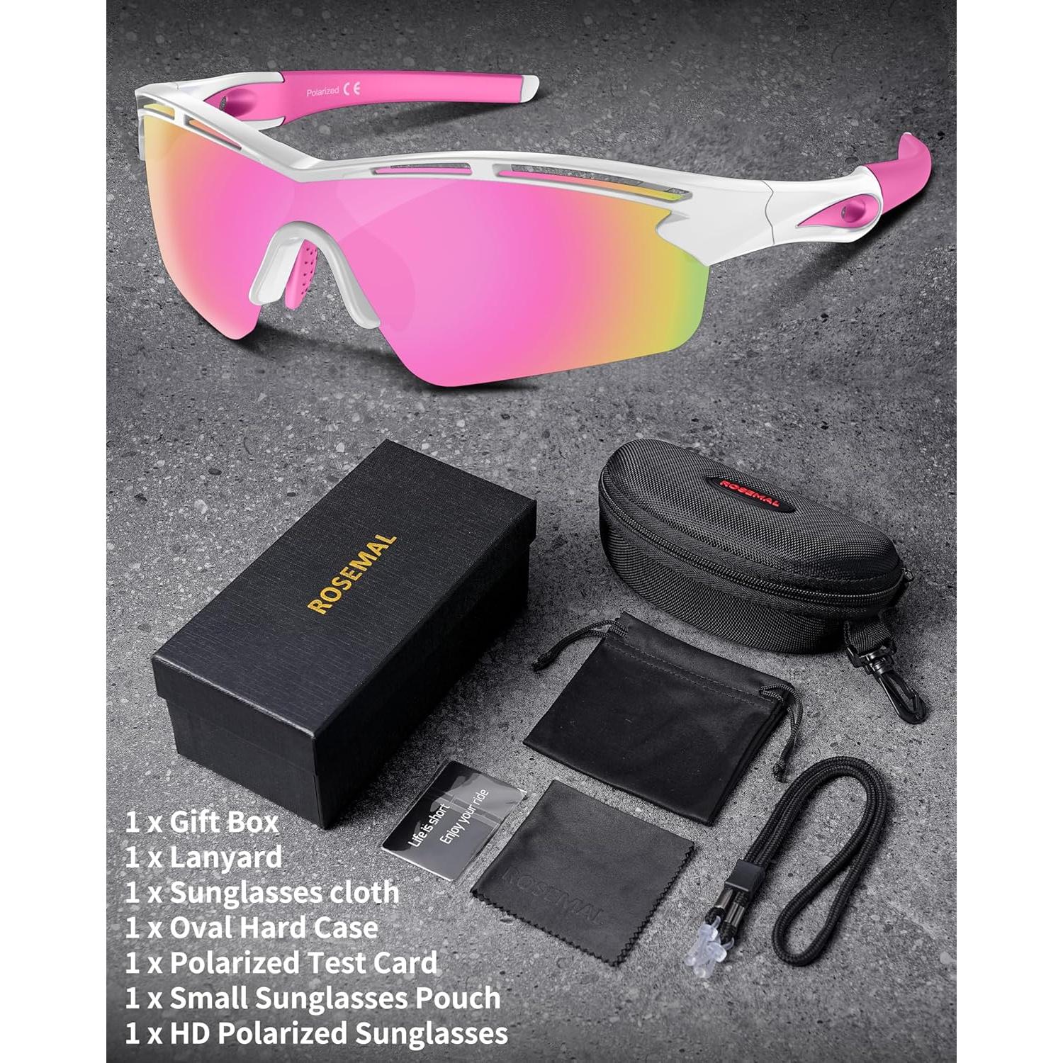 Gafas de sol deportivas Rosemal 7252 polarizadas UV400