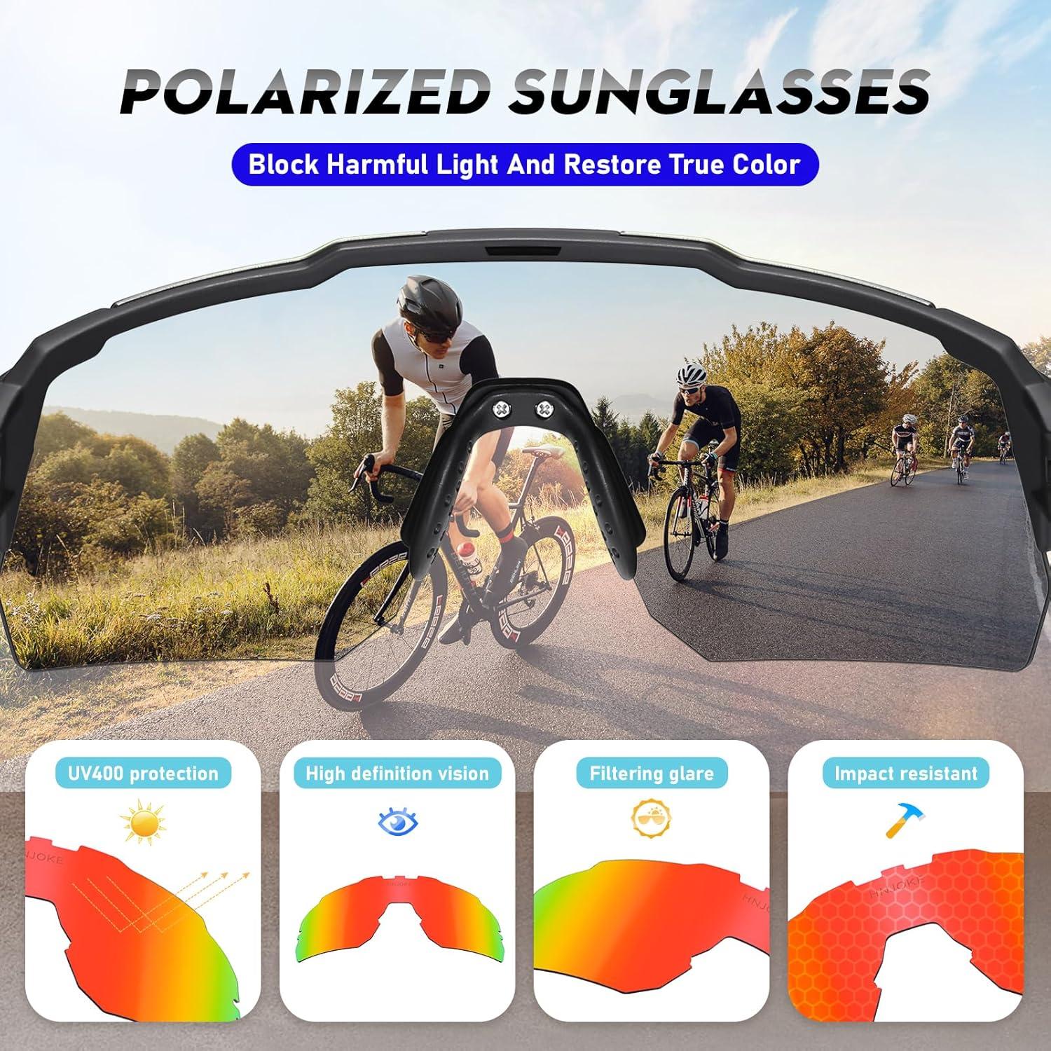 Gafas de Sol Deportivas Polarizadas UV400 para Ciclismo