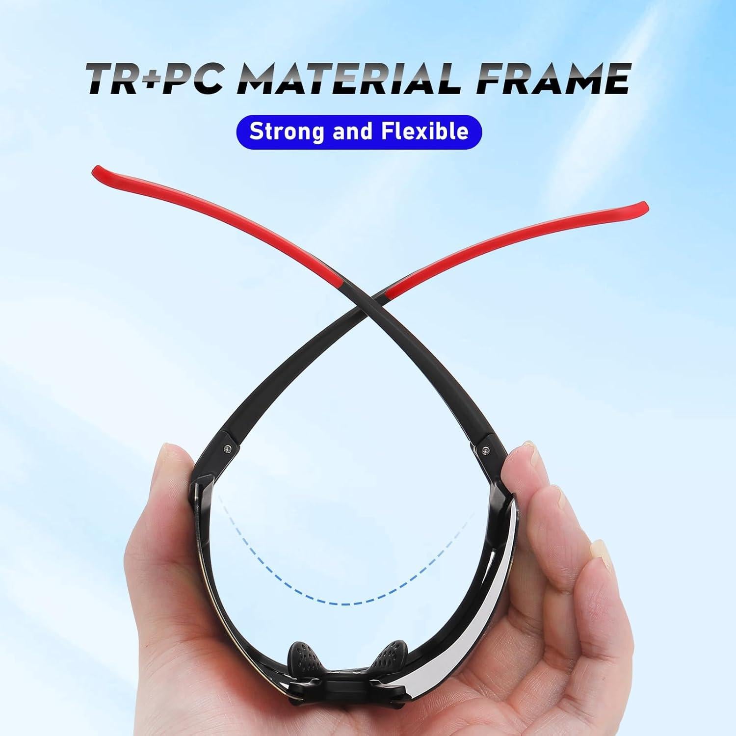 Gafas de Sol Deportivas Polarizadas UV400 para Ciclismo