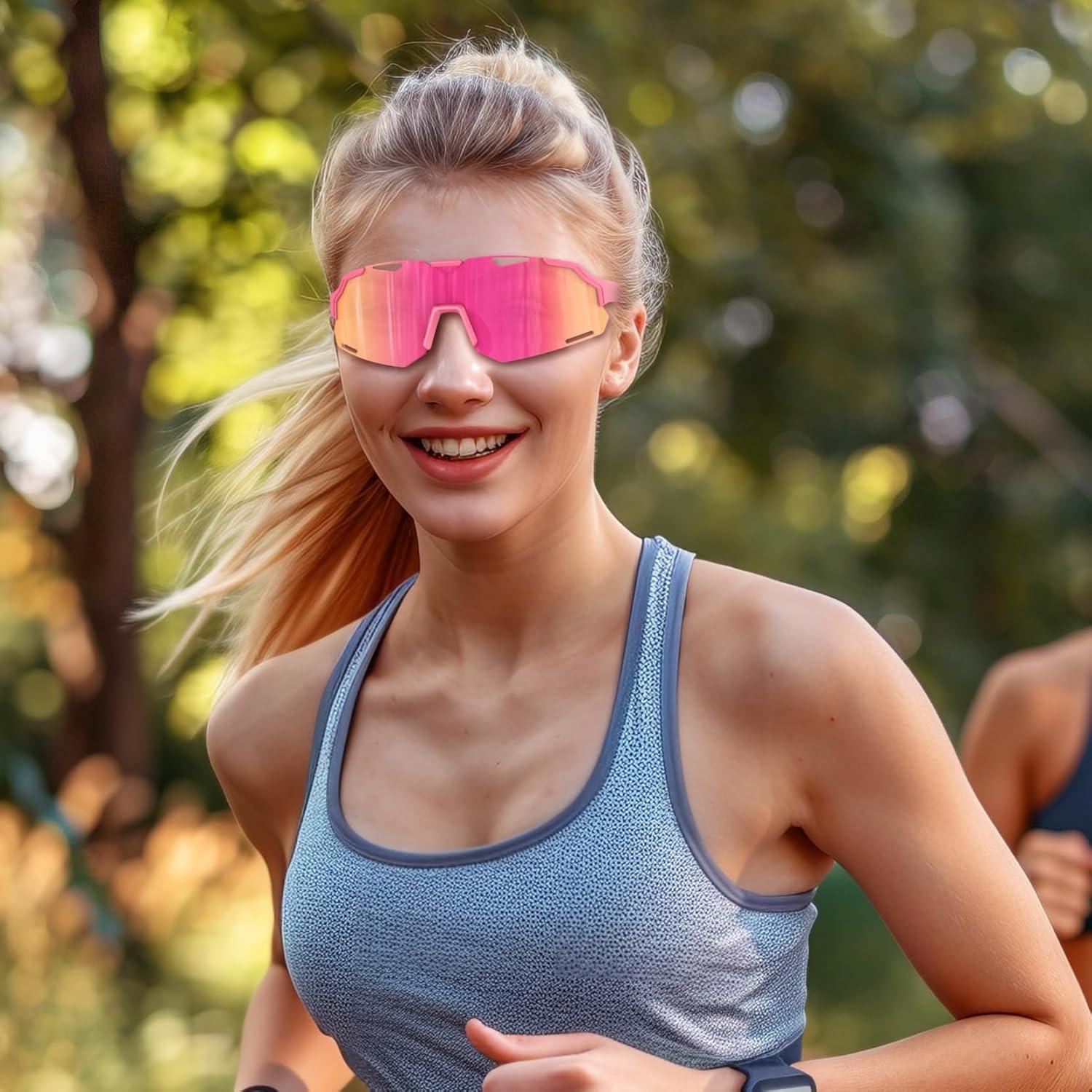 Gafas de sol deportivas AJBAY polarizadas UV400 ligeras