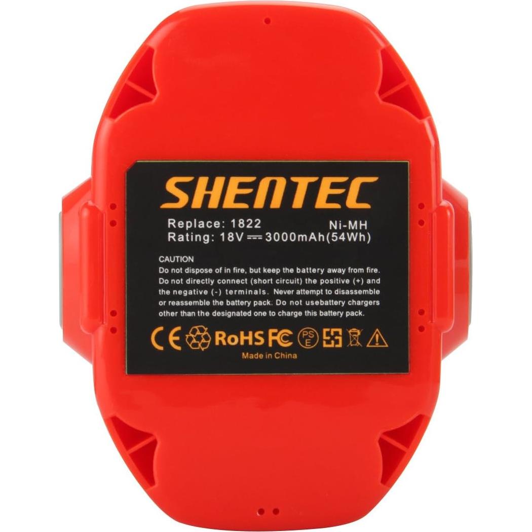 Batería Reemplazo Shentec 18V 3.0Ah Ni-MH Compatible Makita