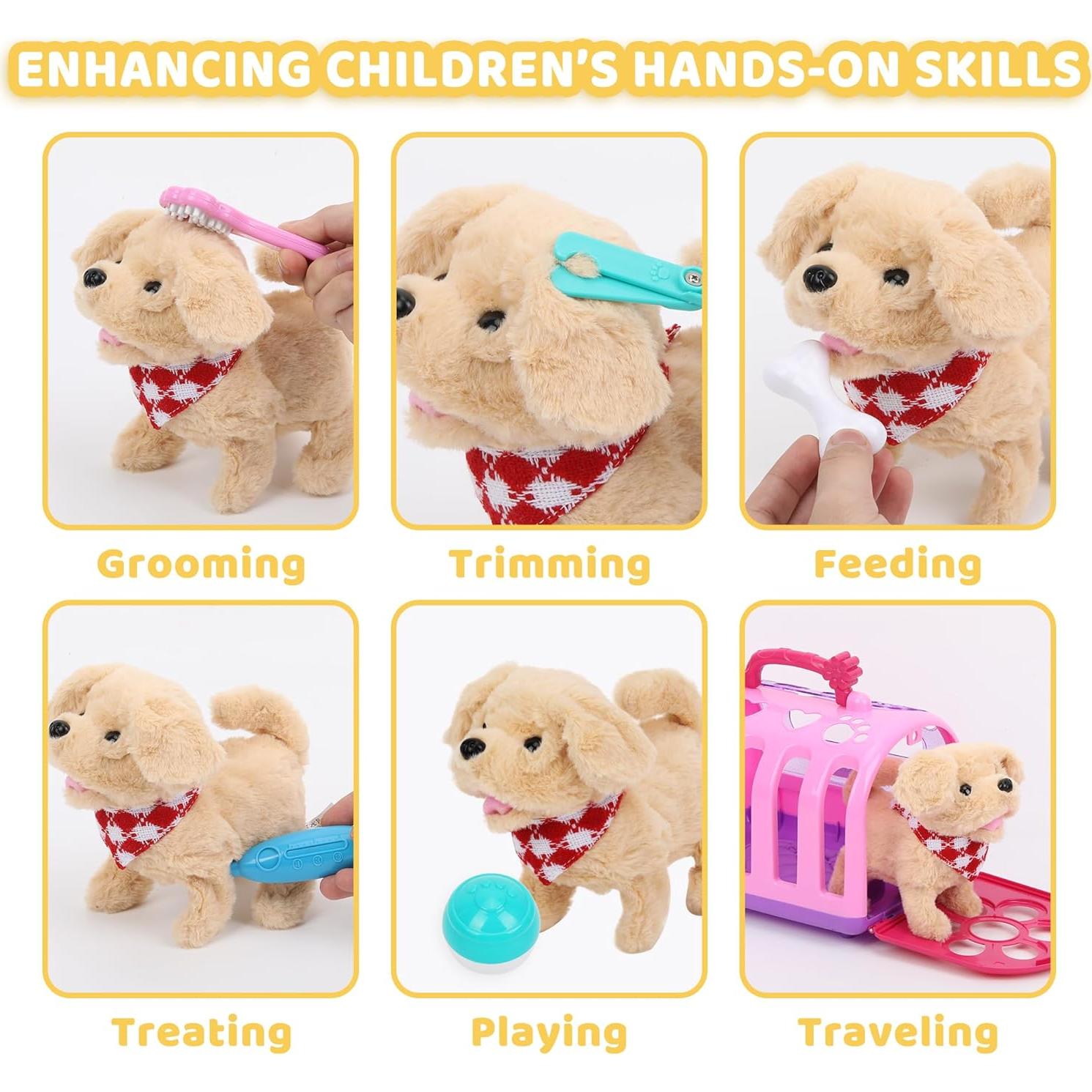 Conjunto de Juguetes de Perro Kindenwinn 15 Piezas para Niños