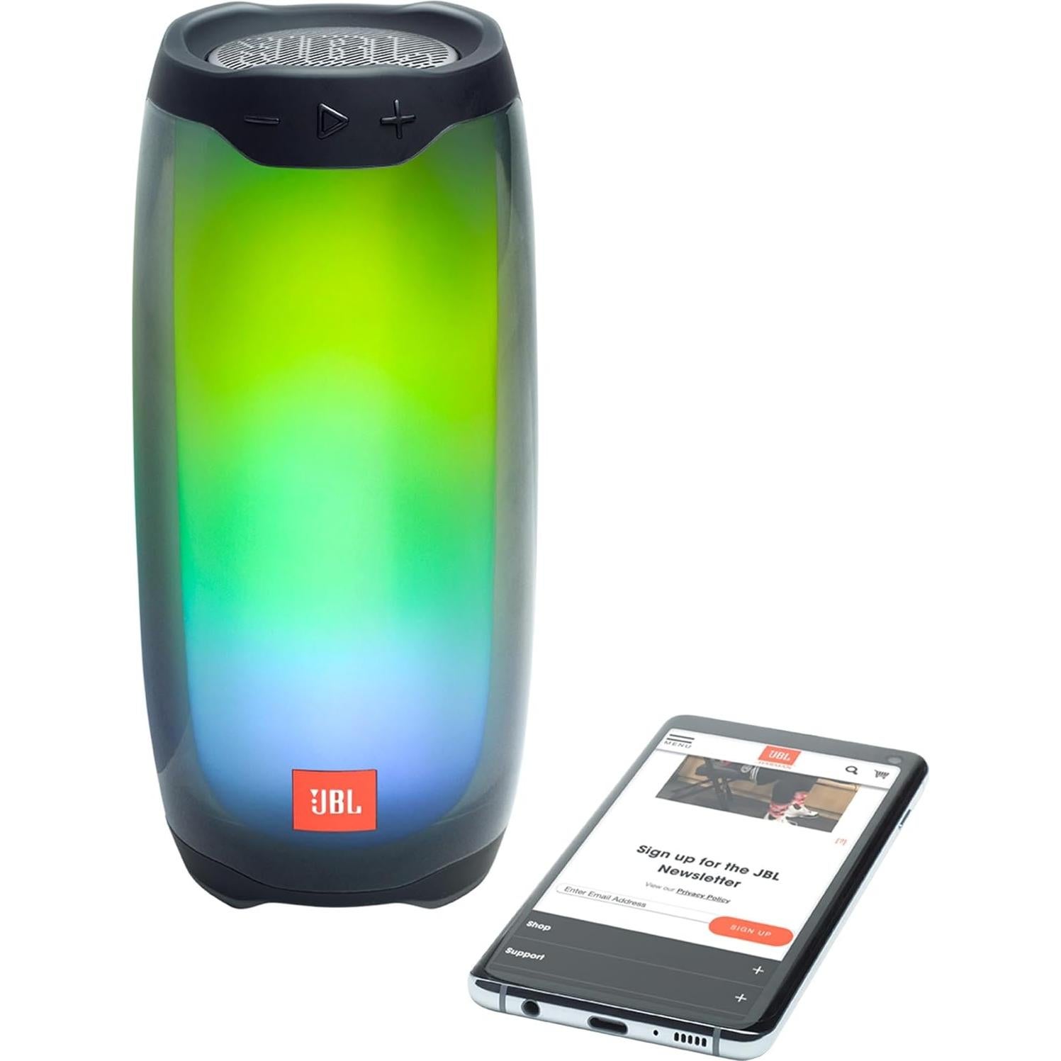 Altavoz Bluetooth JBL Pulse 4 Impermeable con Luces LED 360°