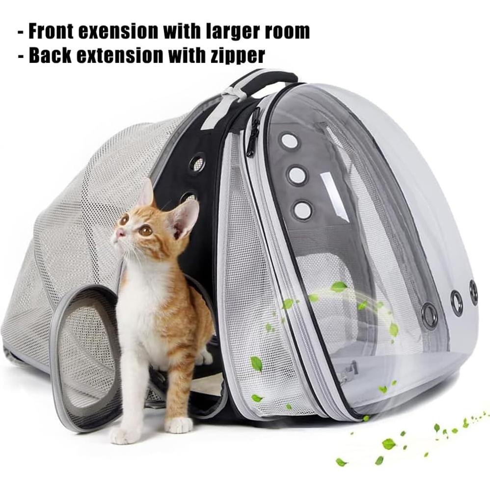 Mochila Transportadora Expandible Halinfer para Gatos 9,07 kg