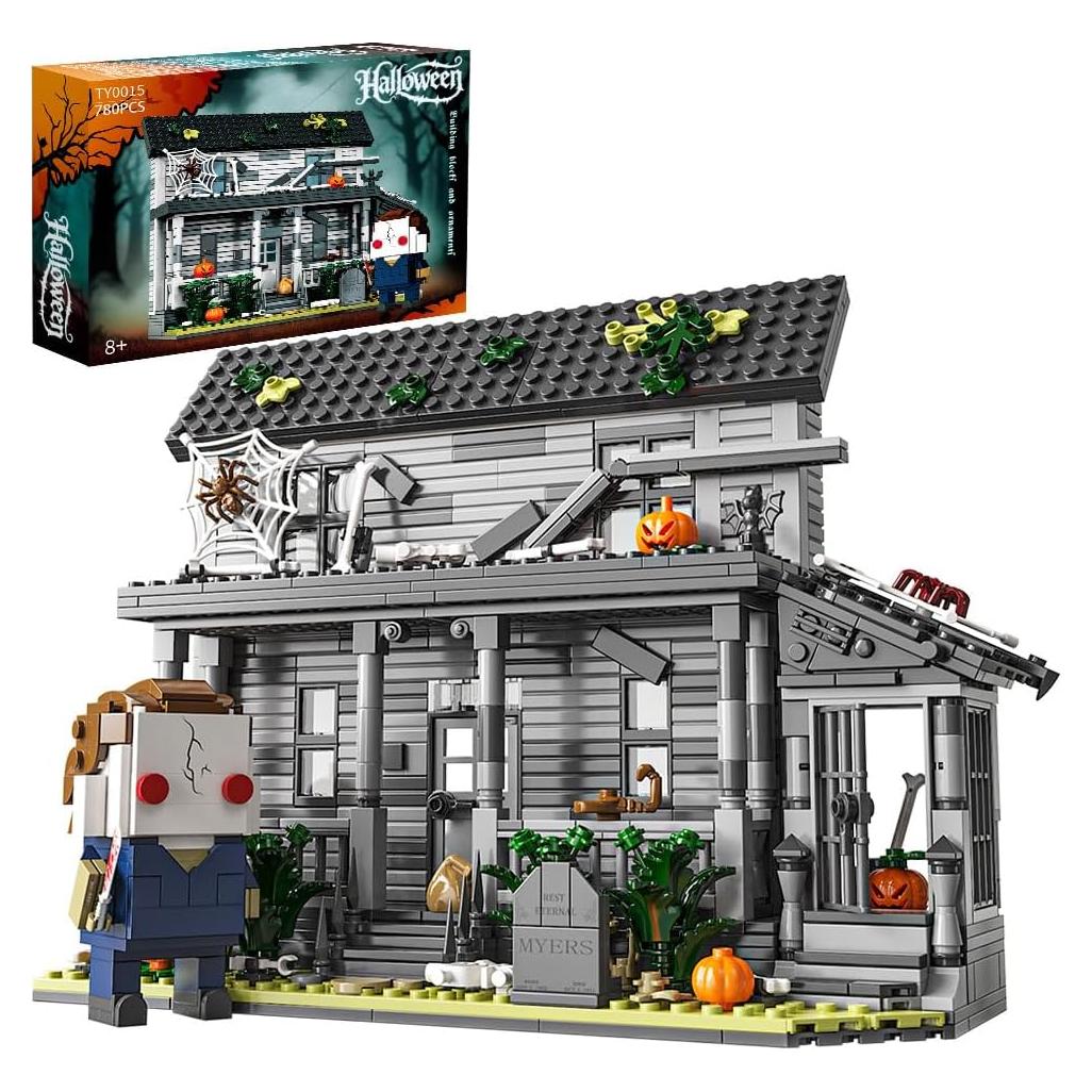 Kits de Bloques de Construcción Casa de Halloween 797 Piezas