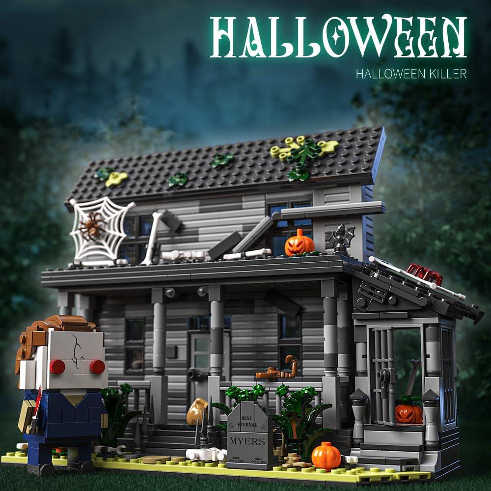 Kits de Bloques de Construcción Casa de Halloween 797 Piezas