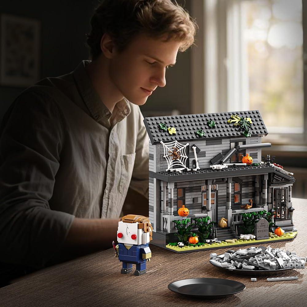 Kits de Bloques de Construcción Casa de Halloween 797 Piezas