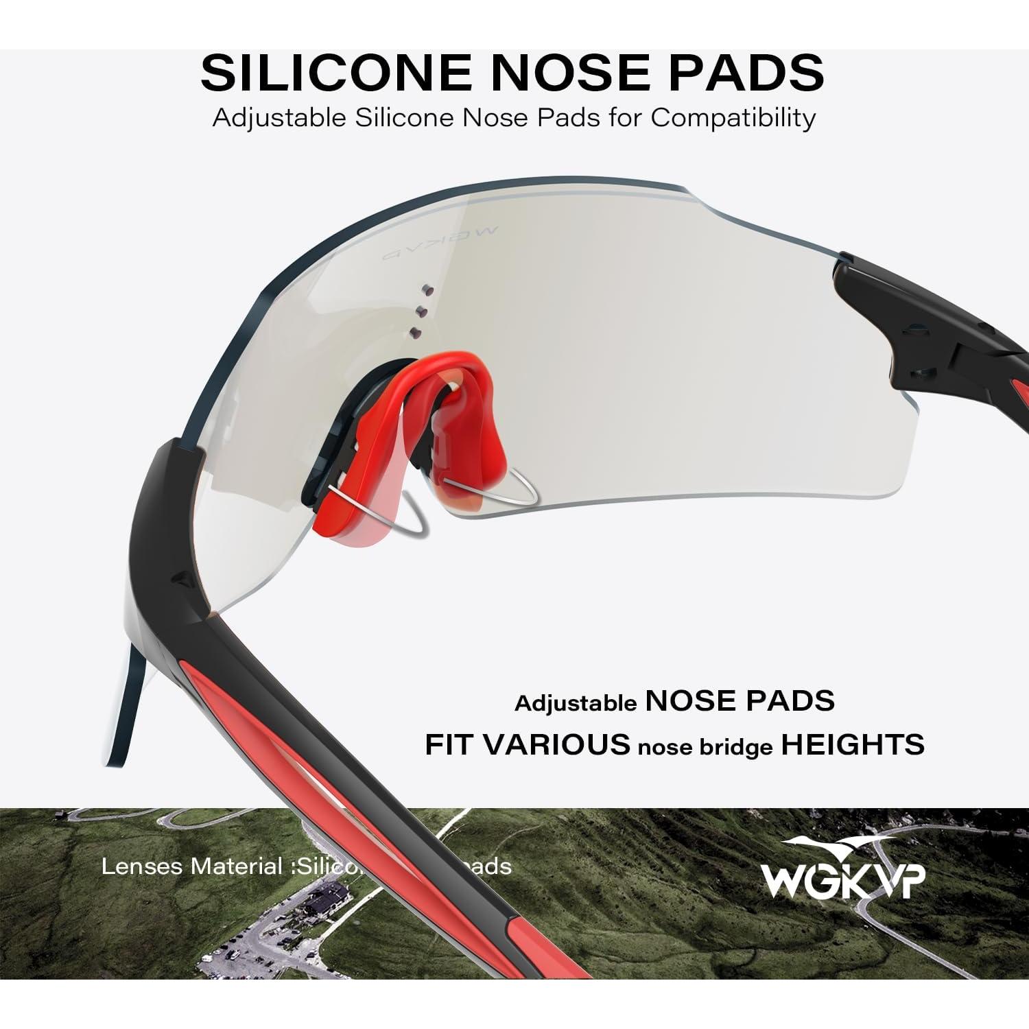 Gafas de Correr WGKVP Yd-010 Fotoquímicas UV400 Antivaho