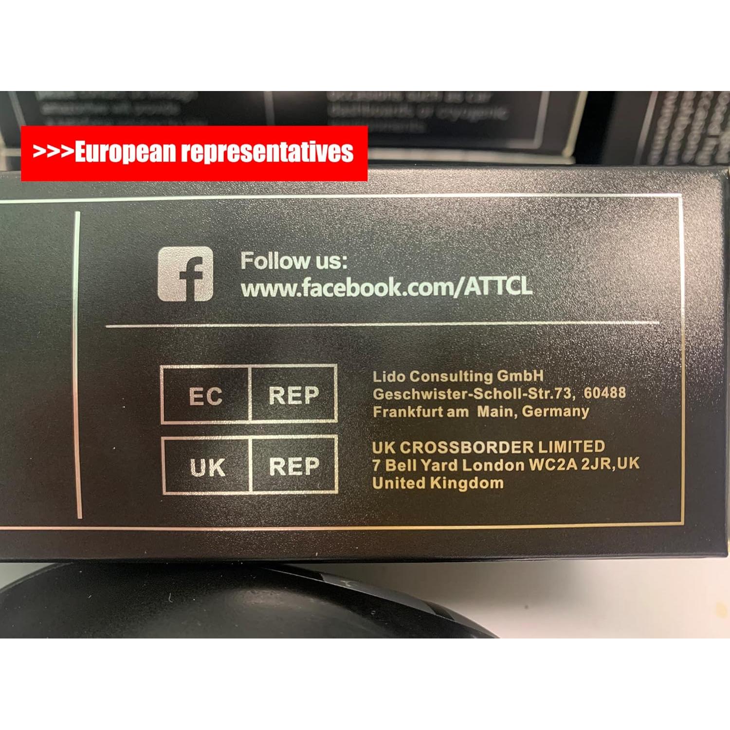 Gafas de sol polarizadas ATTCL para hombres UV 100% protección