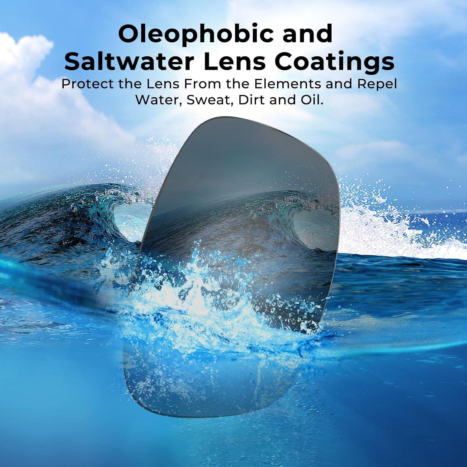 Gafas de sol polarizadas KastKing Tenmile UV para deportes