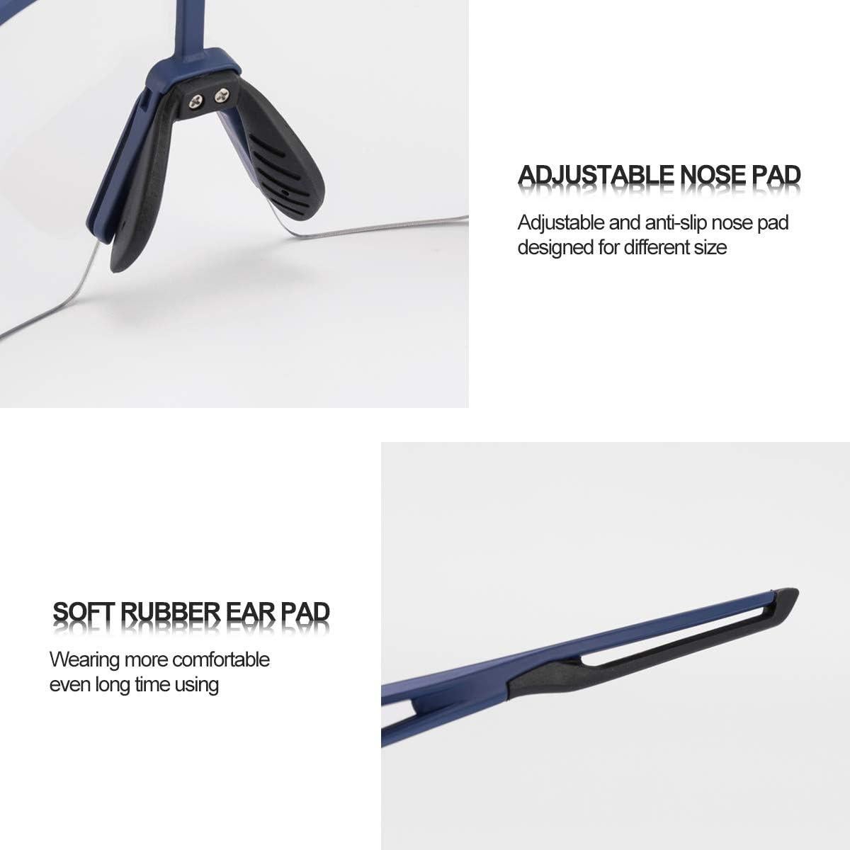 Gafas de sol fotocromáticas ROCKBROS UV400 para ciclismo