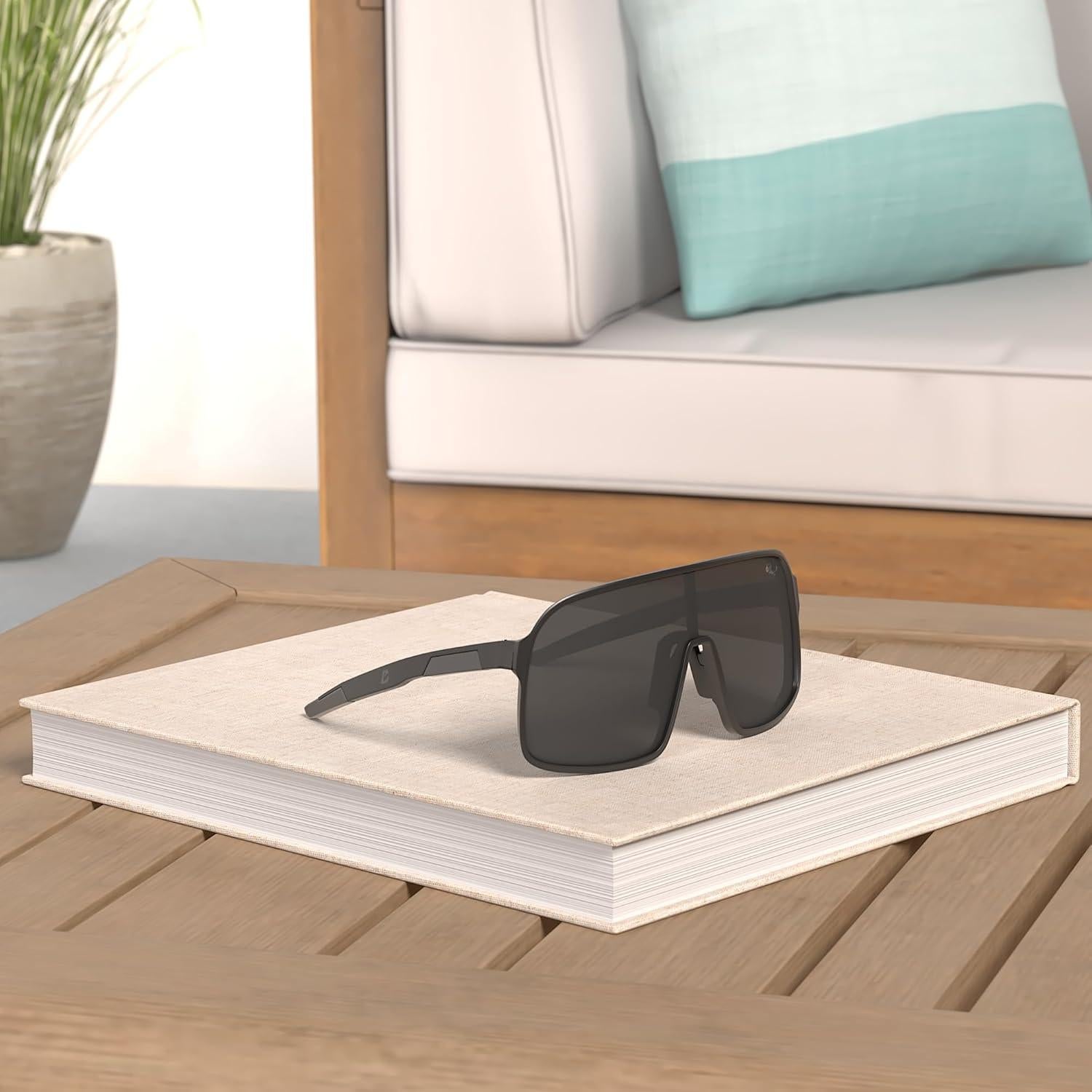 Gafas de sol deportivas Bevi polarizadas TR90 unisex