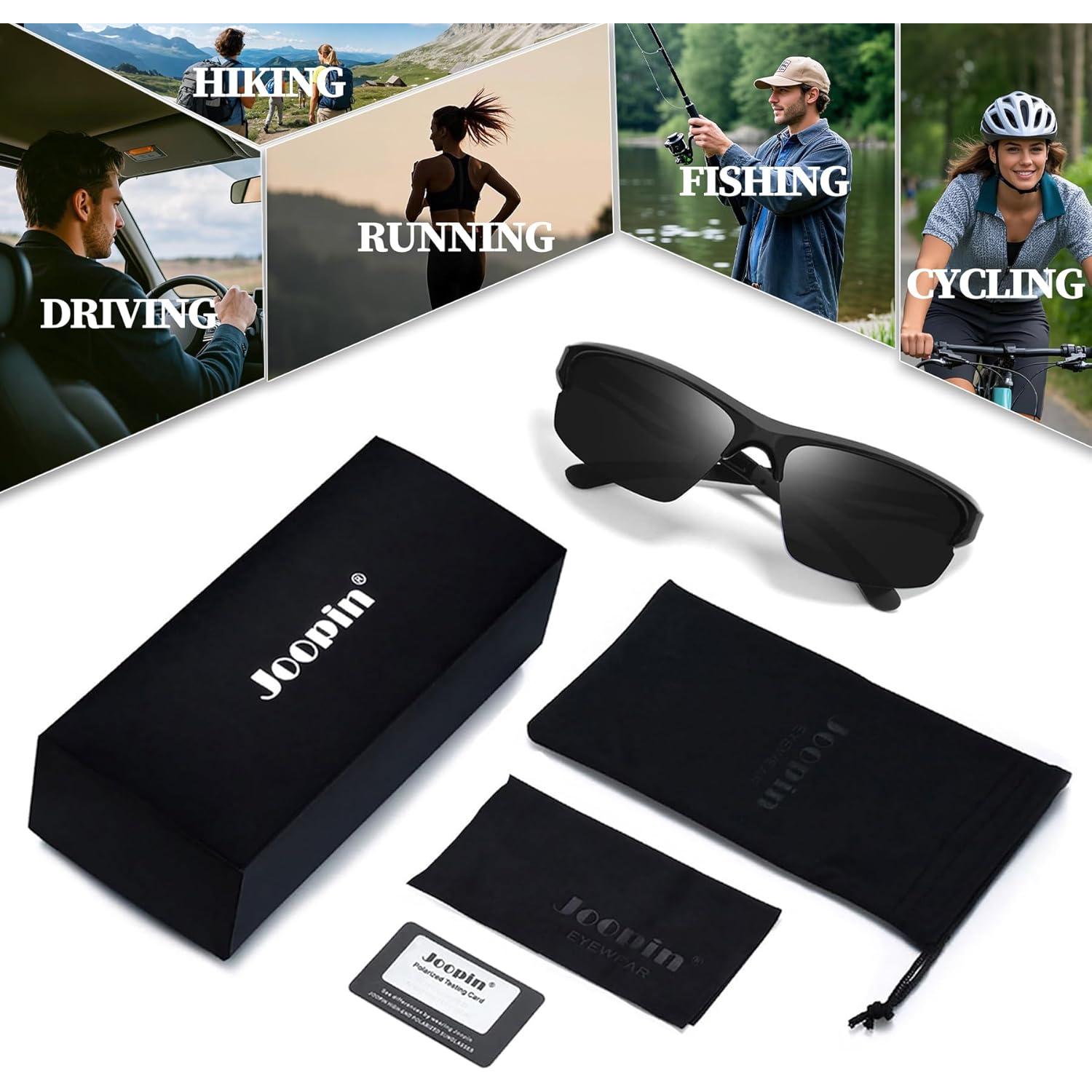 Gafas de sol deportivas Joopin UV400 polarizadas unisex