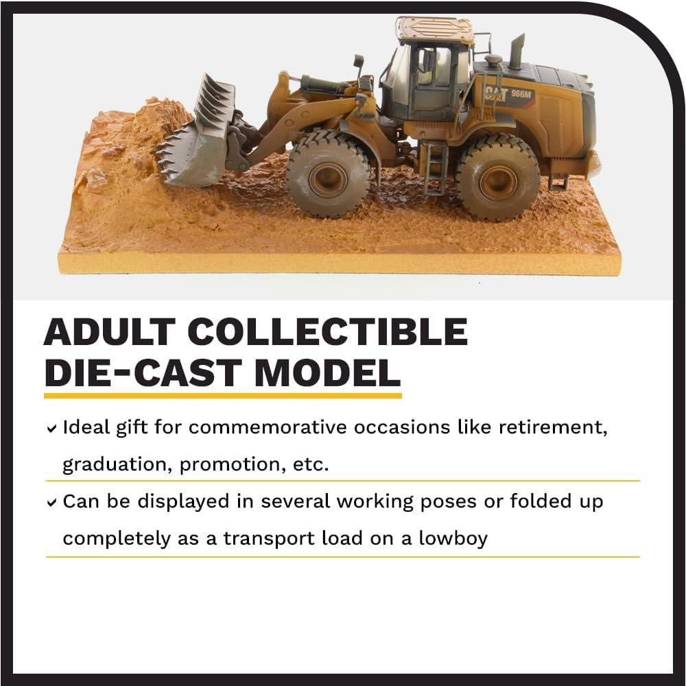 Cargadora de Ruedas Caterpillar 966M Diecast Masters 1:50