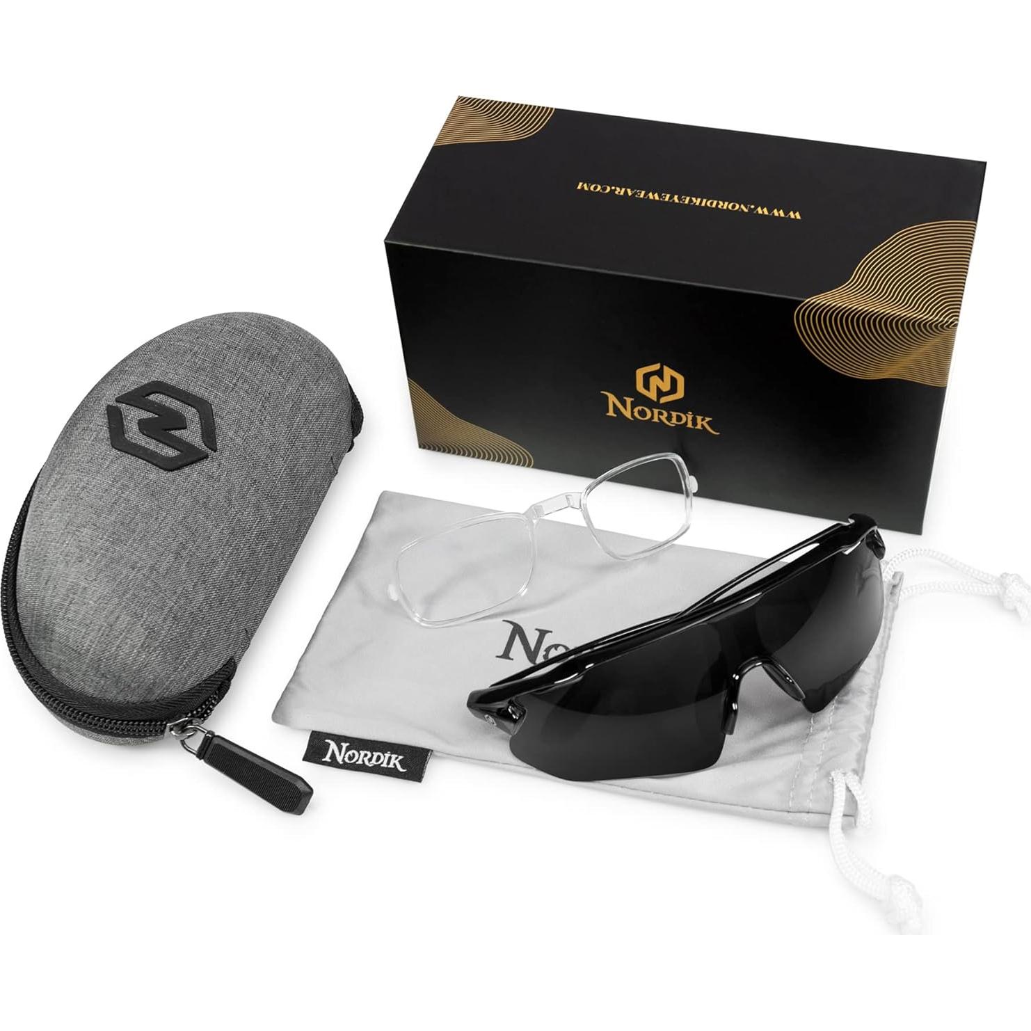 Gafas de Ciclismo Nordik AKSEL - Marco TR90 UV400 para Hombres y Mujeres