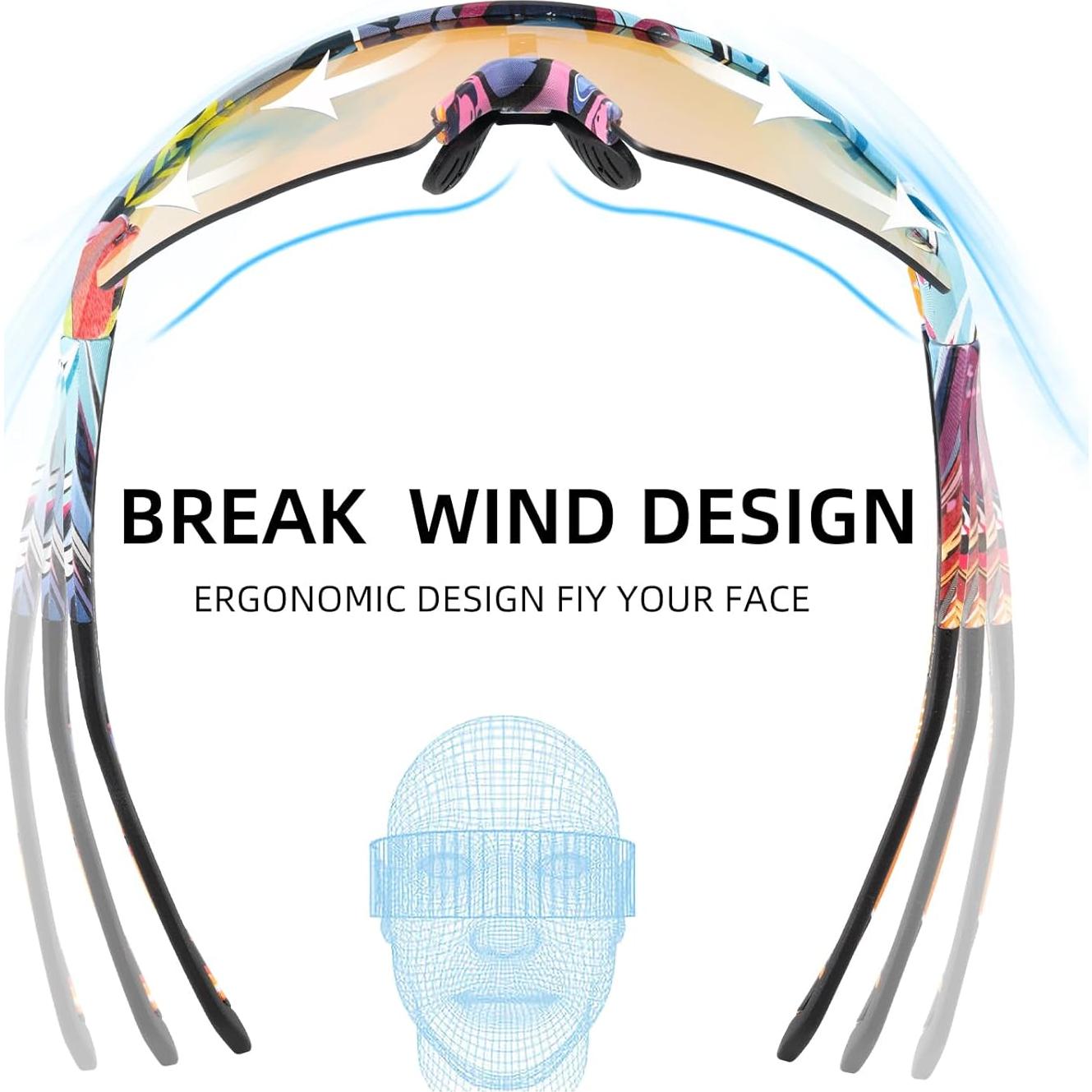 Gafas de sol fotochromáticas ROCKBROS UV400 para ciclismo