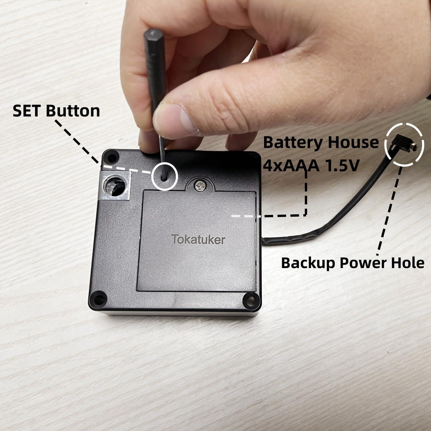 Cerradura de Gabinete Tokatuker RFID Oculta con USB