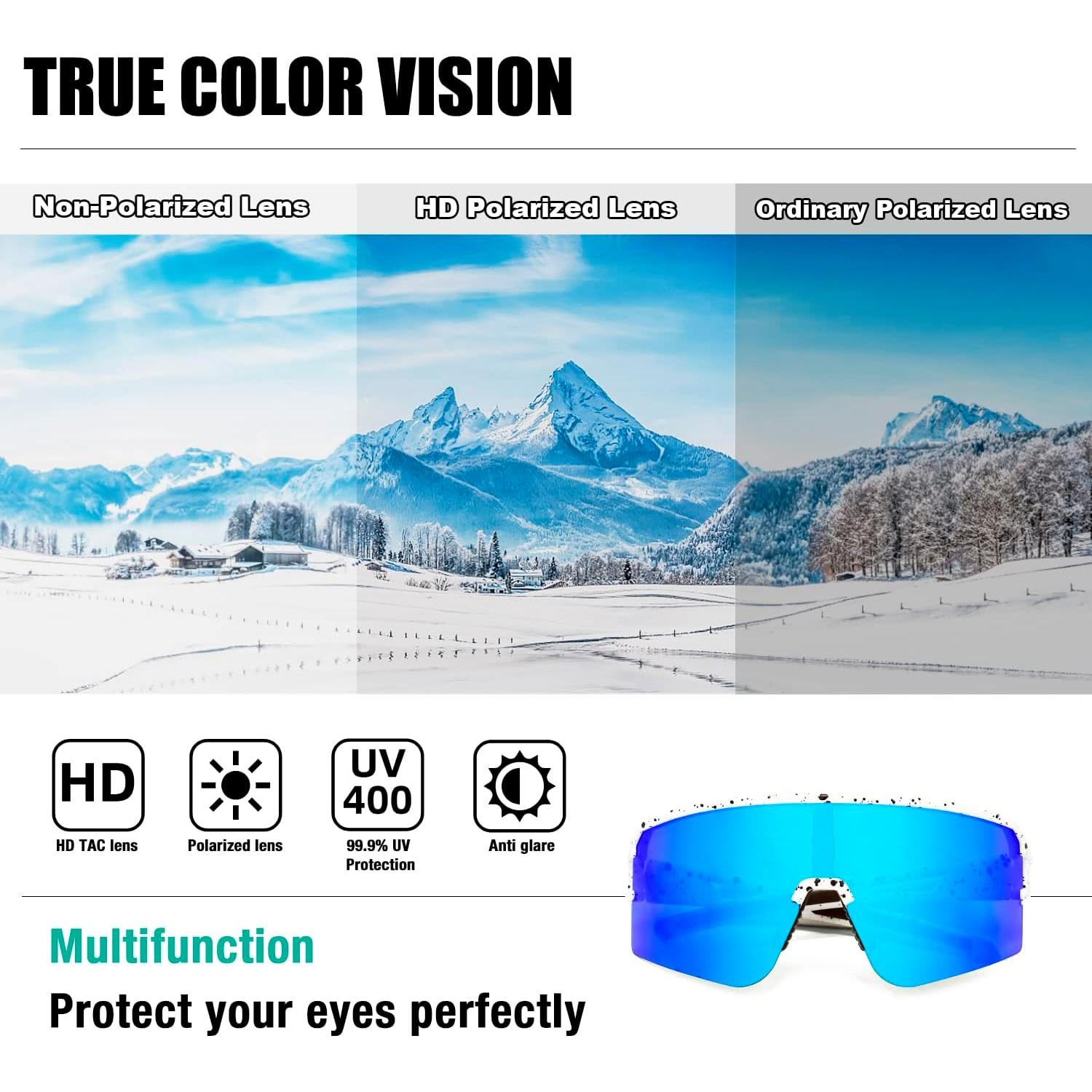 Gafas de Ciclismo AVV Polarizadas UV400 para Deportes